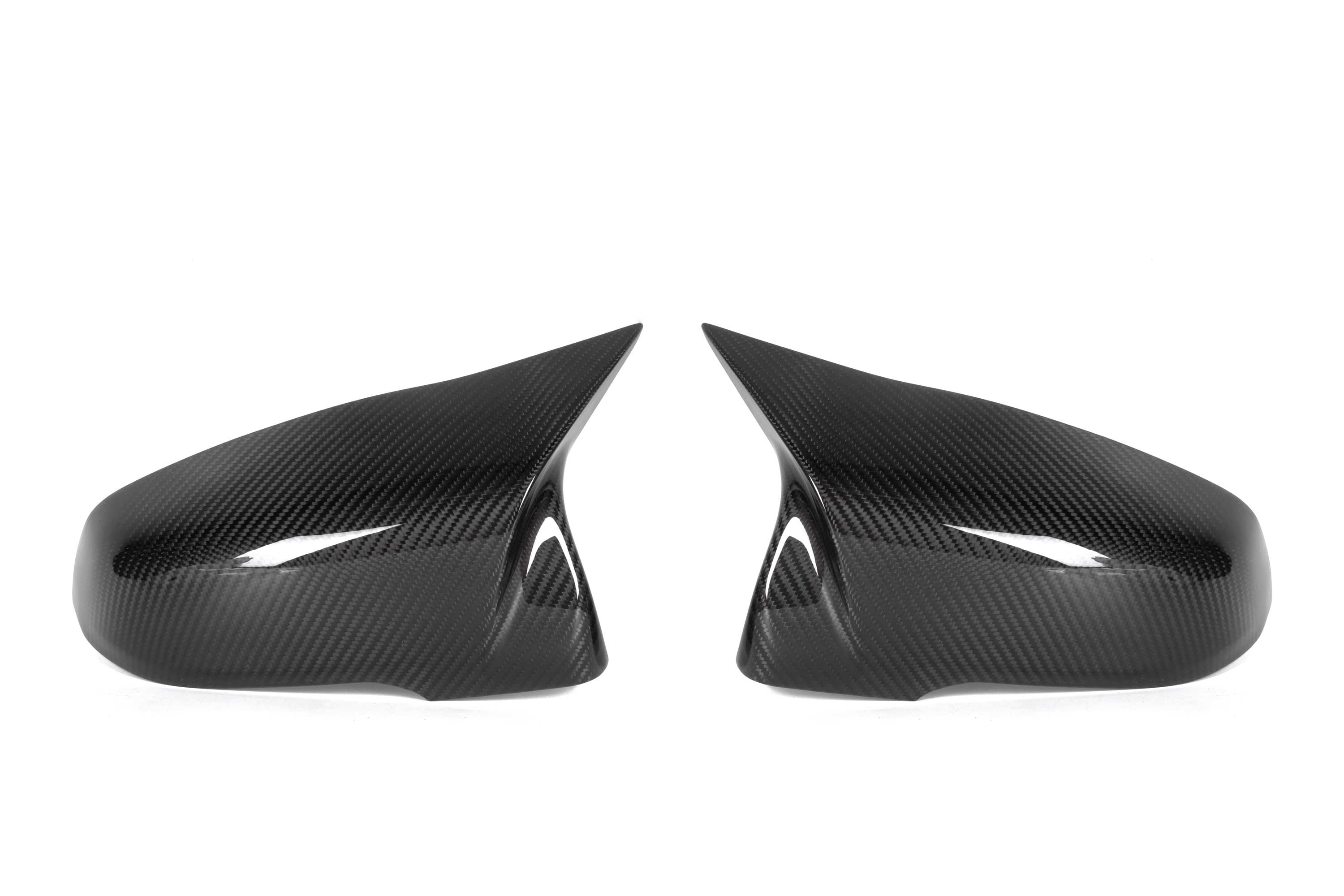M Performance Style Pre Pregged Dry Carbon Fiber Mirror Caps for BMW 1/2 Series X1/X2/Z4 F39 F40 F44 F48 G29 & Toyota Supra A90