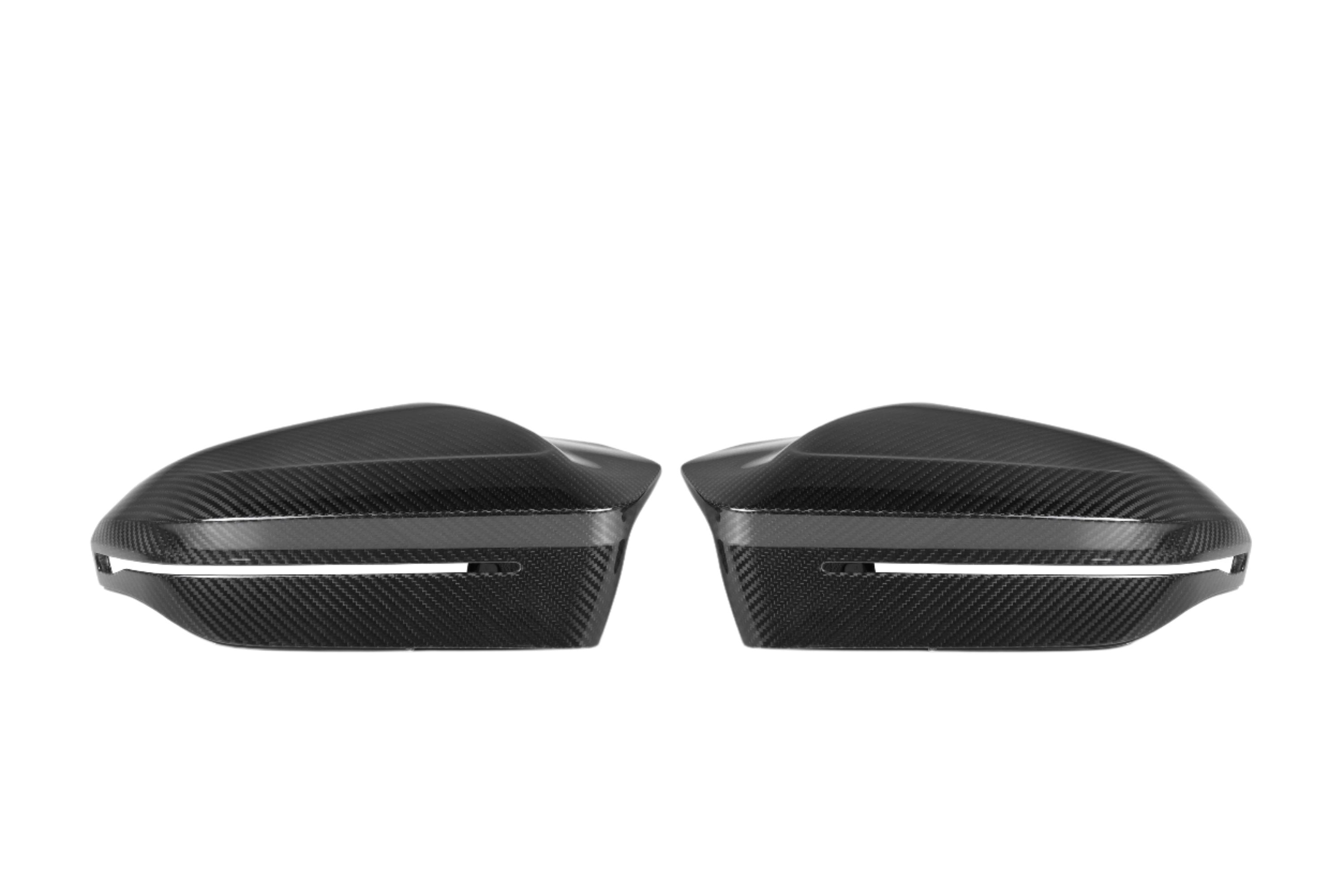 M Performance Style Pre Pre Pregged Carbon Fiber Mirror Caps for BMW 5 Series G60 / M5 G90 G99 2023+