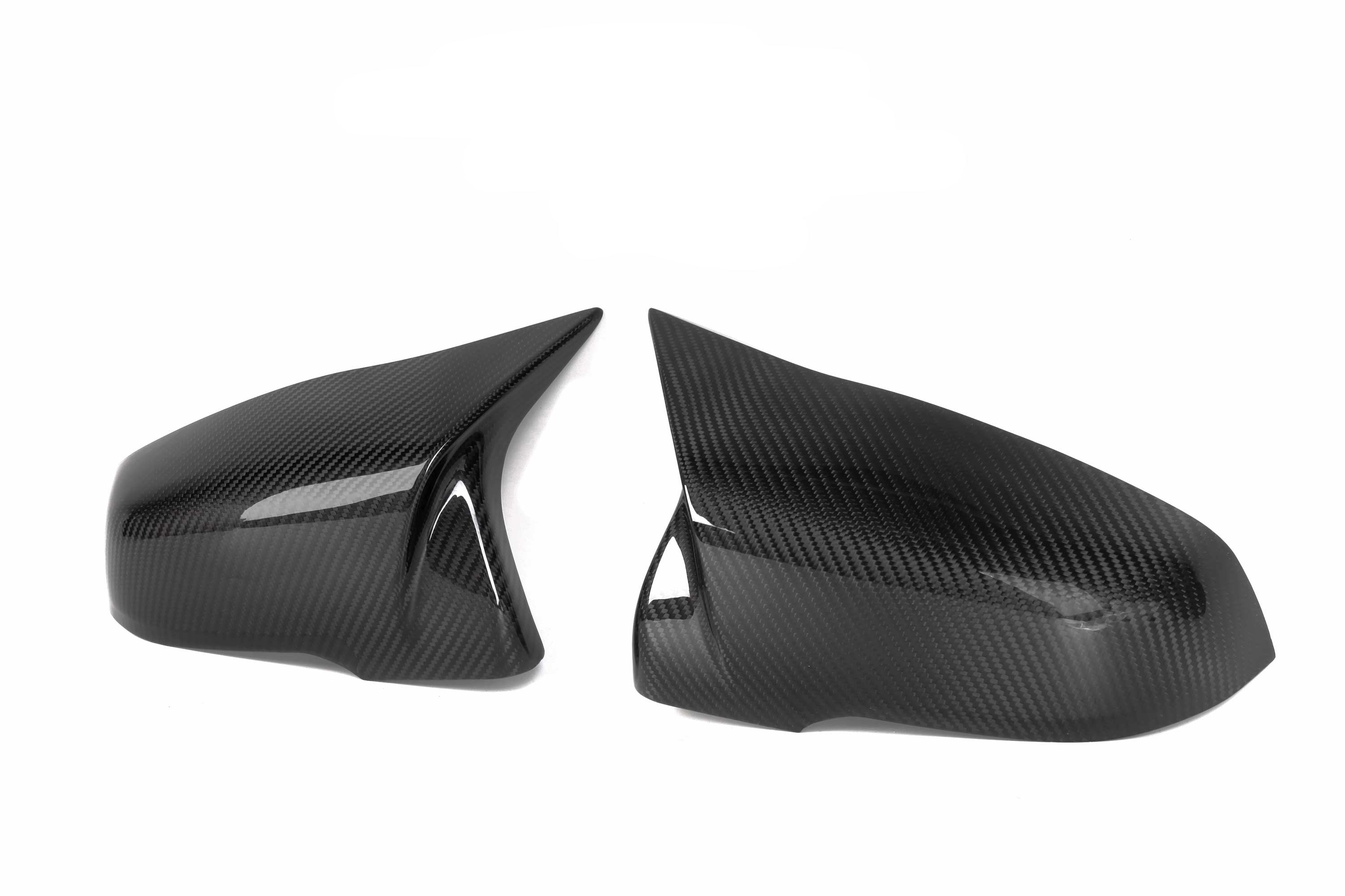 M Performance Style Pre Pregged Dry Carbon Fiber Mirror Caps for BMW 1/2 Series X1/X2/Z4 F39 F40 F44 F48 G29 & Toyota Supra A90