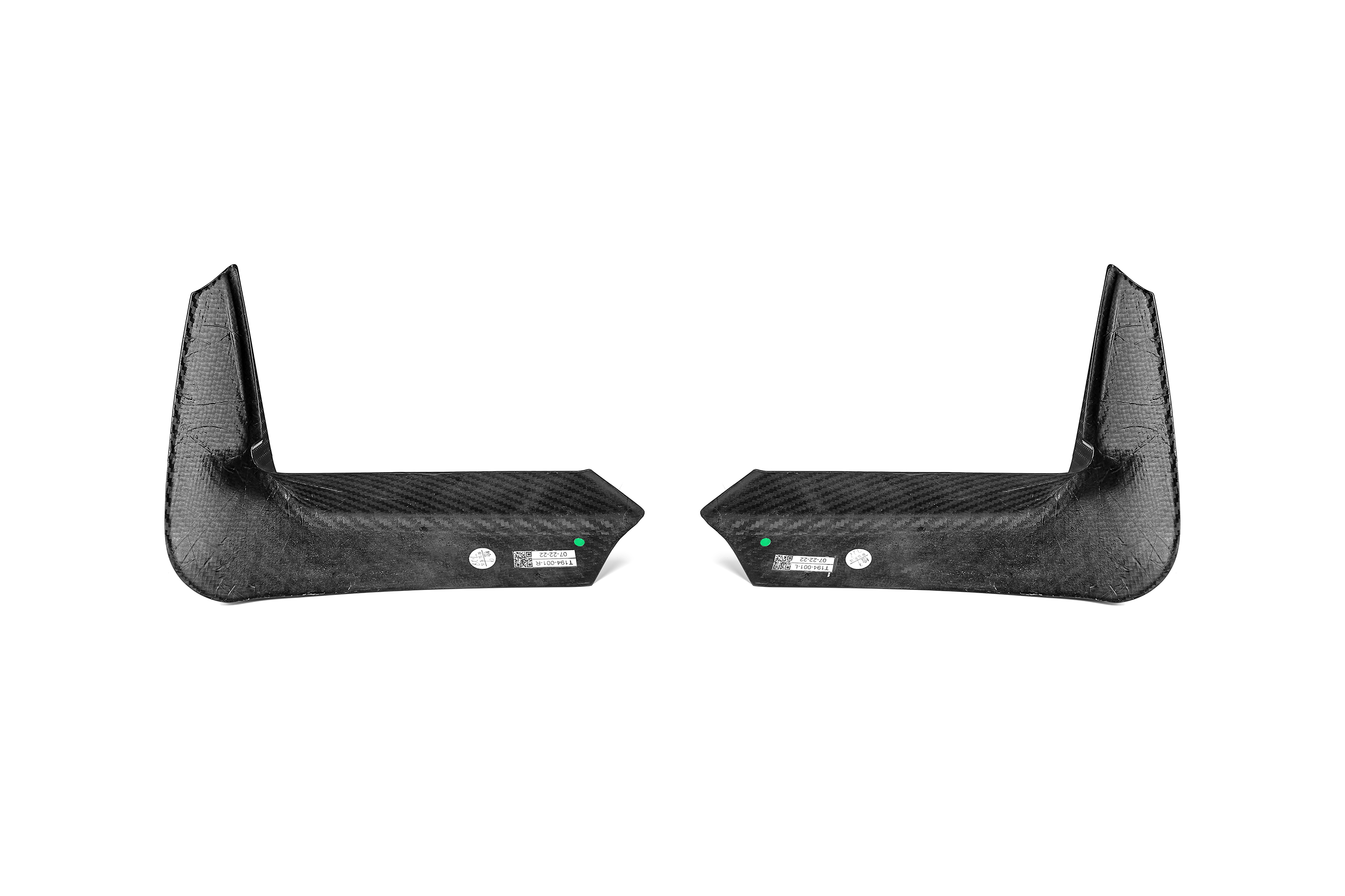 MP Style Rear Bumper Splitters Pre Pregged Dry Carbon for BMW M3 F80 / M4 F82/F83 2014-2020
