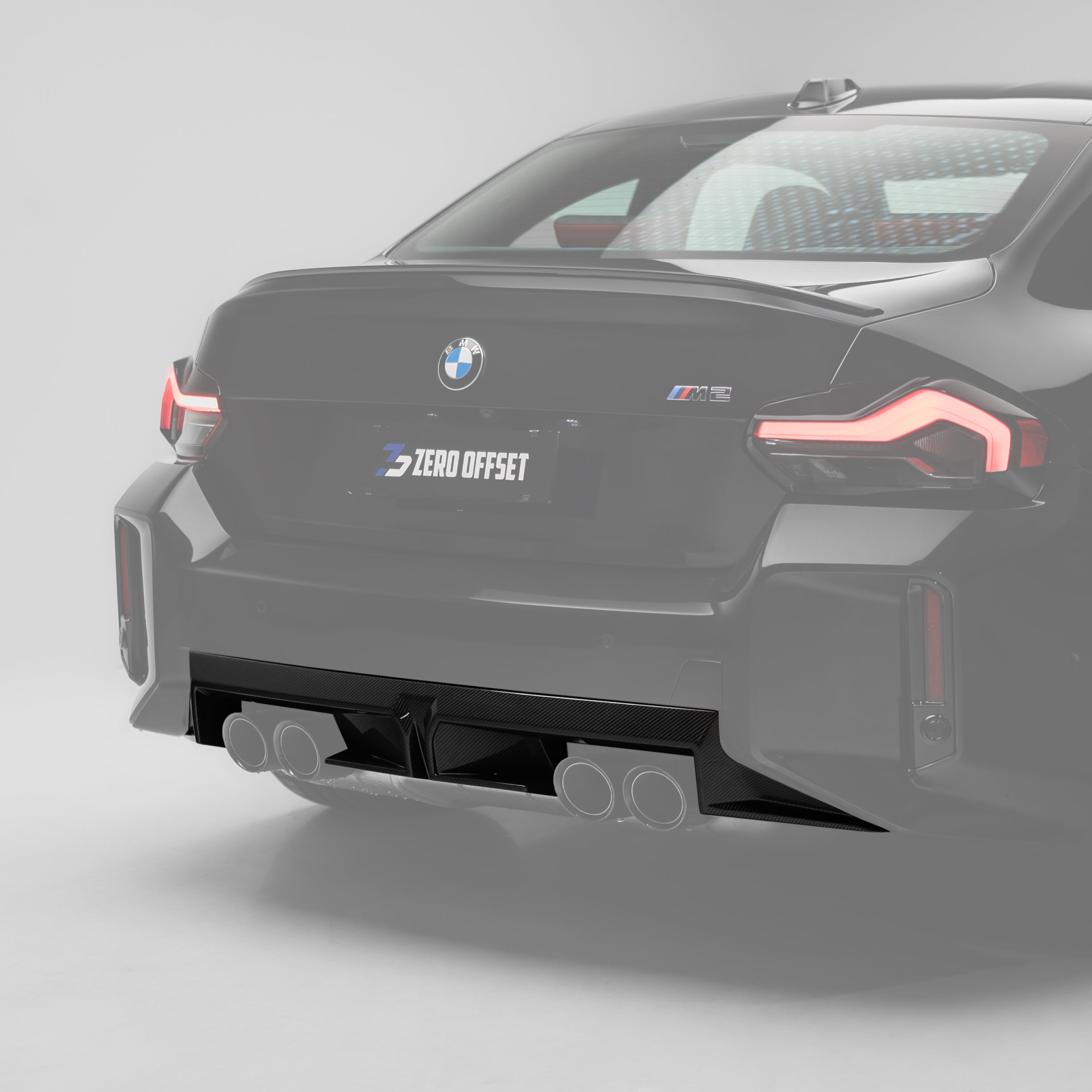 CS Style Pre Pregged Dry Carbon Rear Diffuser for BMW M2 G87 2023+