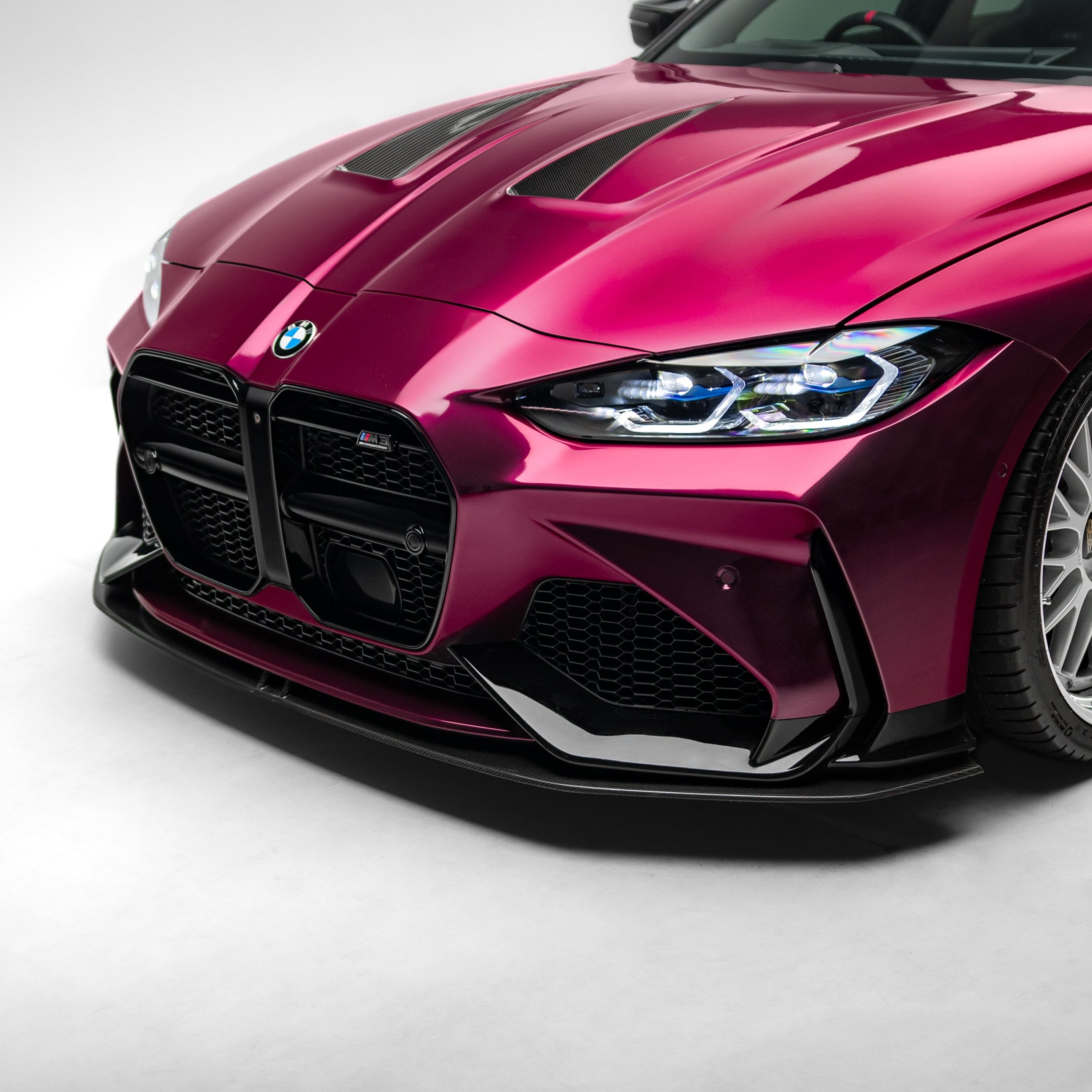 BMW G80 G81 M3 / G82 G83 M4 Dry Carbon Fiber Front Lip for Adro Front Bumper V1 2020+