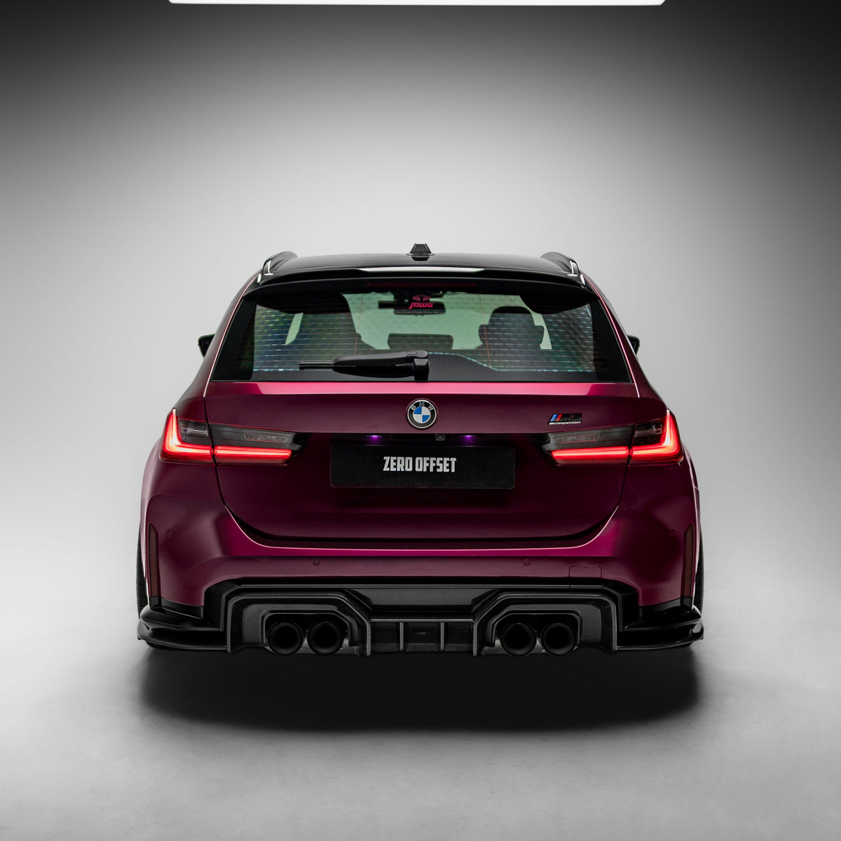 BMW G80 G81 M3 Dry Carbon Fiber Rear Diffuser V1 2020+