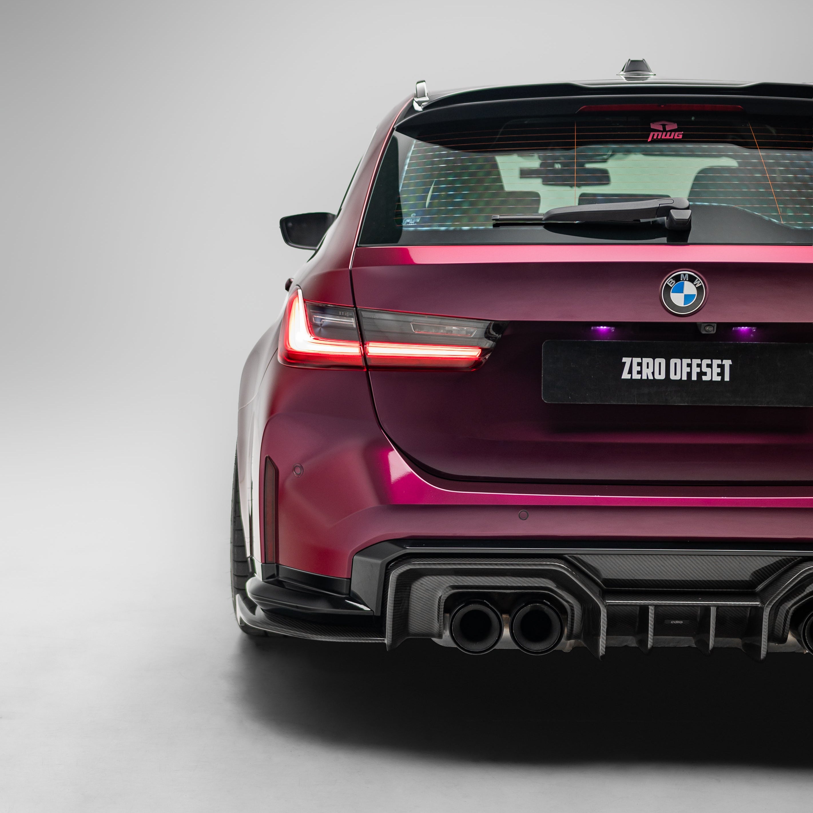 BMW G80 G81 M3 Dry Carbon Fiber Rear Diffuser V1 2020+