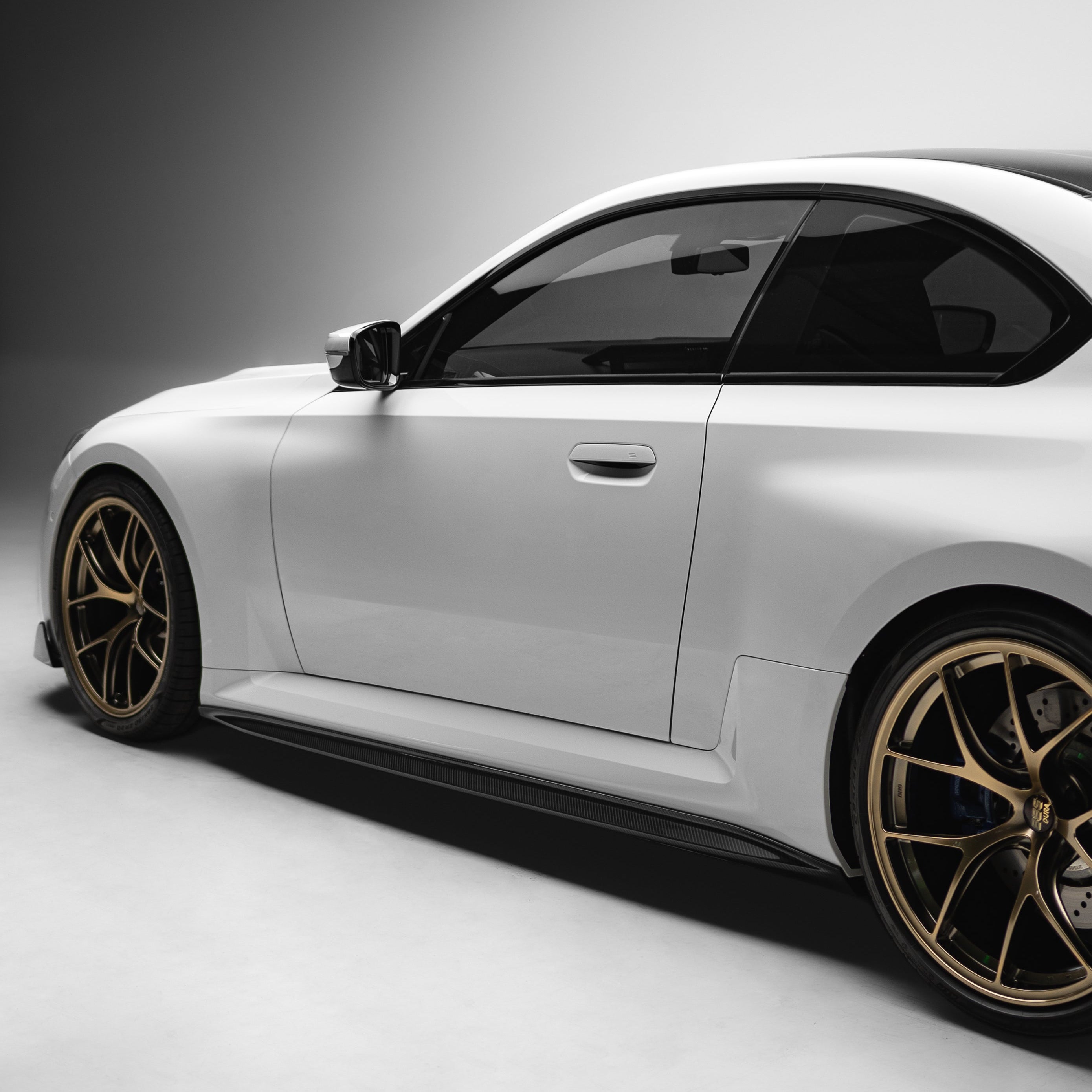 BMW G87 Carbon Fiber Side Skirts V2