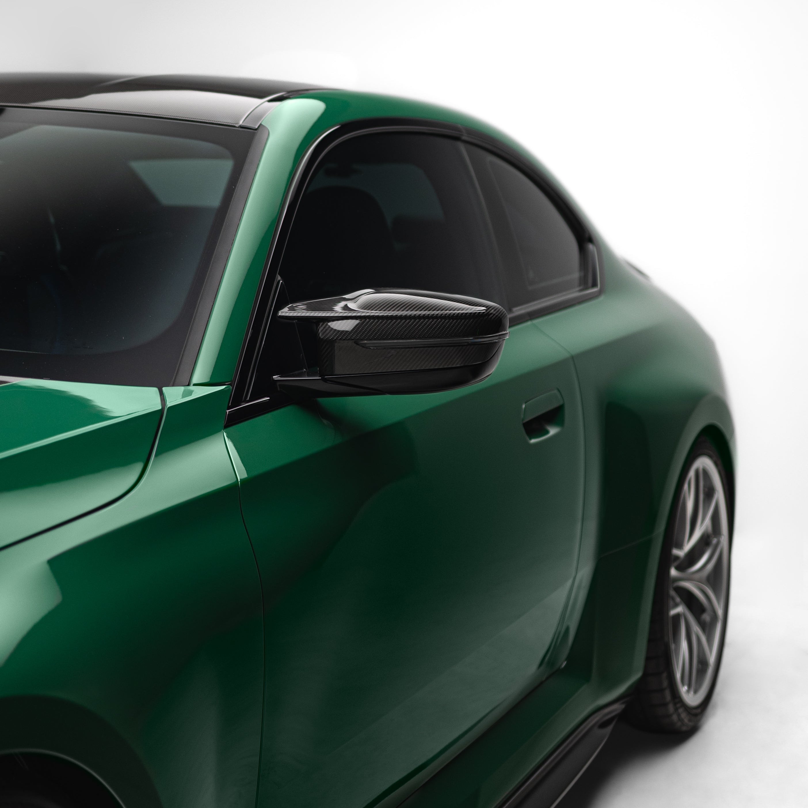 M-Performance Style Pre Pregged Dry Carbon Fiber Mirror Caps for BMW M240i G42 / M340i LCI /M2 G87 / M3 G80 G81 / M4 G82 G83 2020+