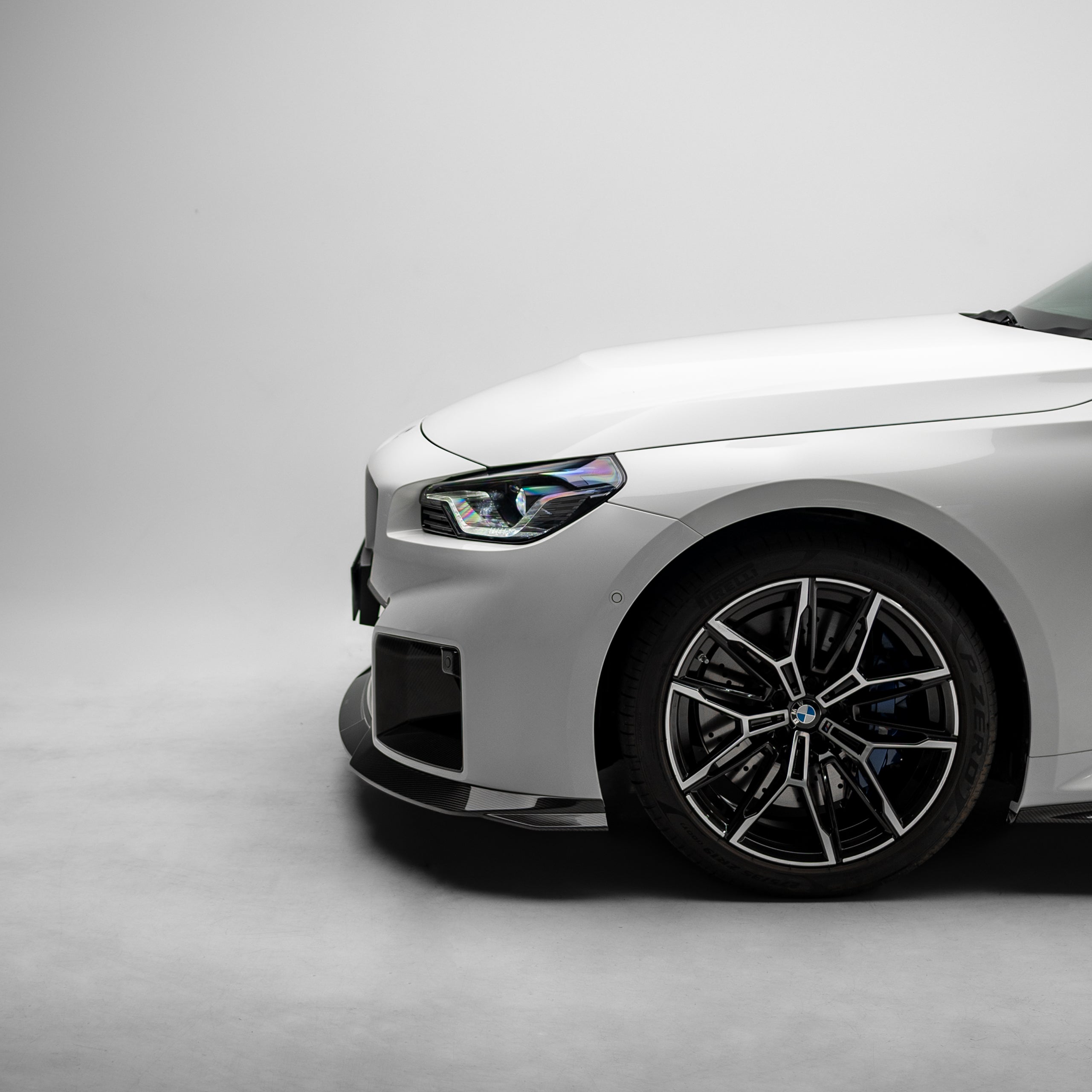 M Performance Style Pre Pregged Dry Carbon Fiber Front Intake Ducts for BMW M2 G87 2023+