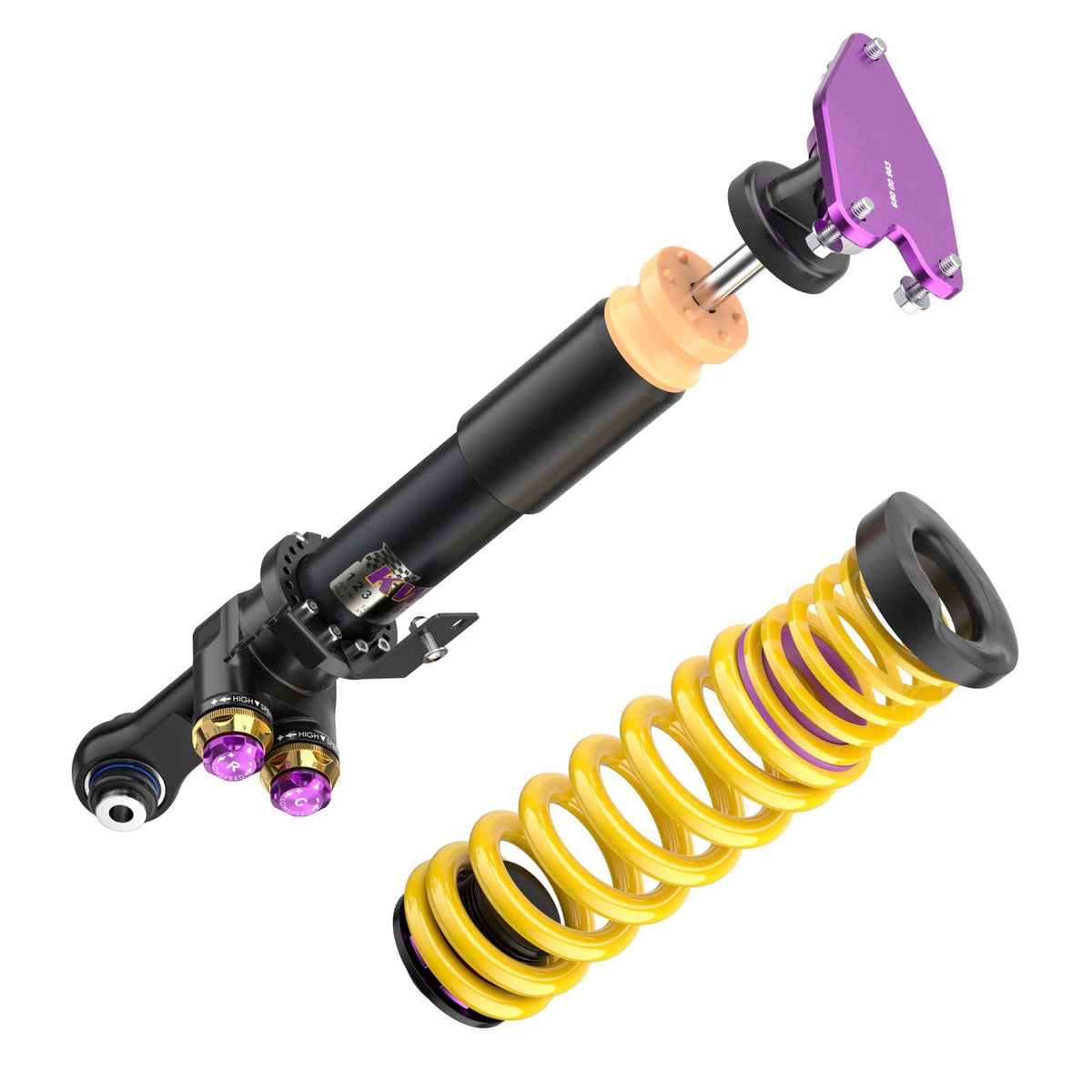 KW V5 Clubsport Coilover Kit for BMW M3 G80 / M4 G82 (xDrive, incl. Top Mounts + EDC Deactivation)