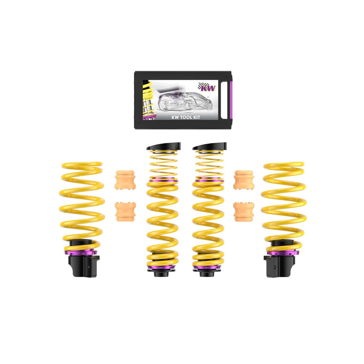 KW Height Adjustable Spring Kit for BMW M3 F80 / M4 F82 (incl. Competition + CS)