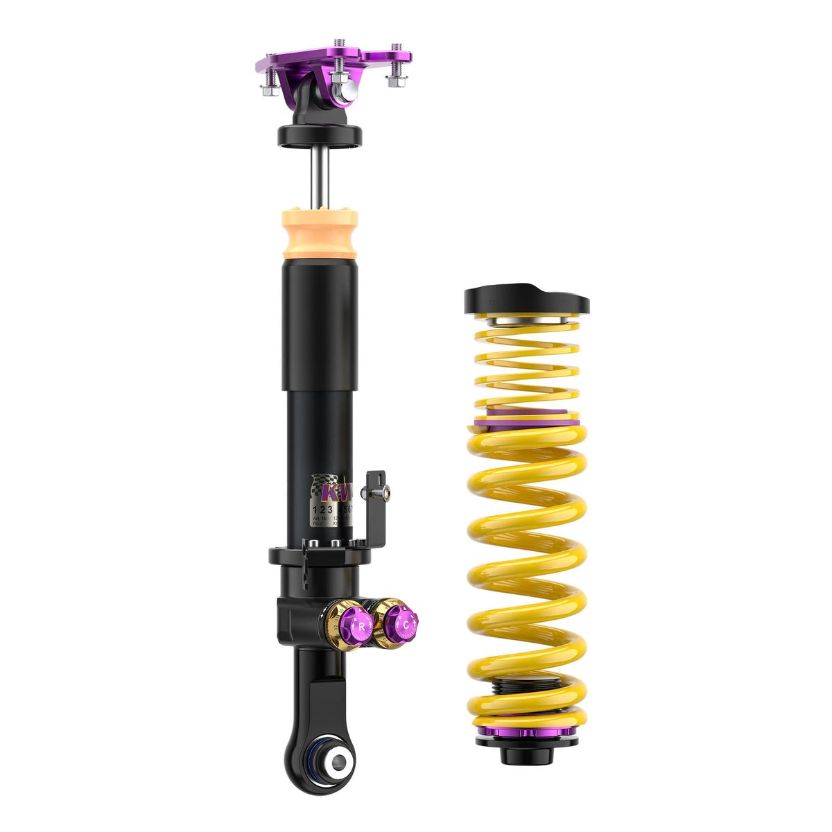 KW V5 Clubsport Coilover Kit for BMW M2 G87 / M3 G80 / M4 G82 (RWD, incl. Top Mounts + EDC Deactivation)