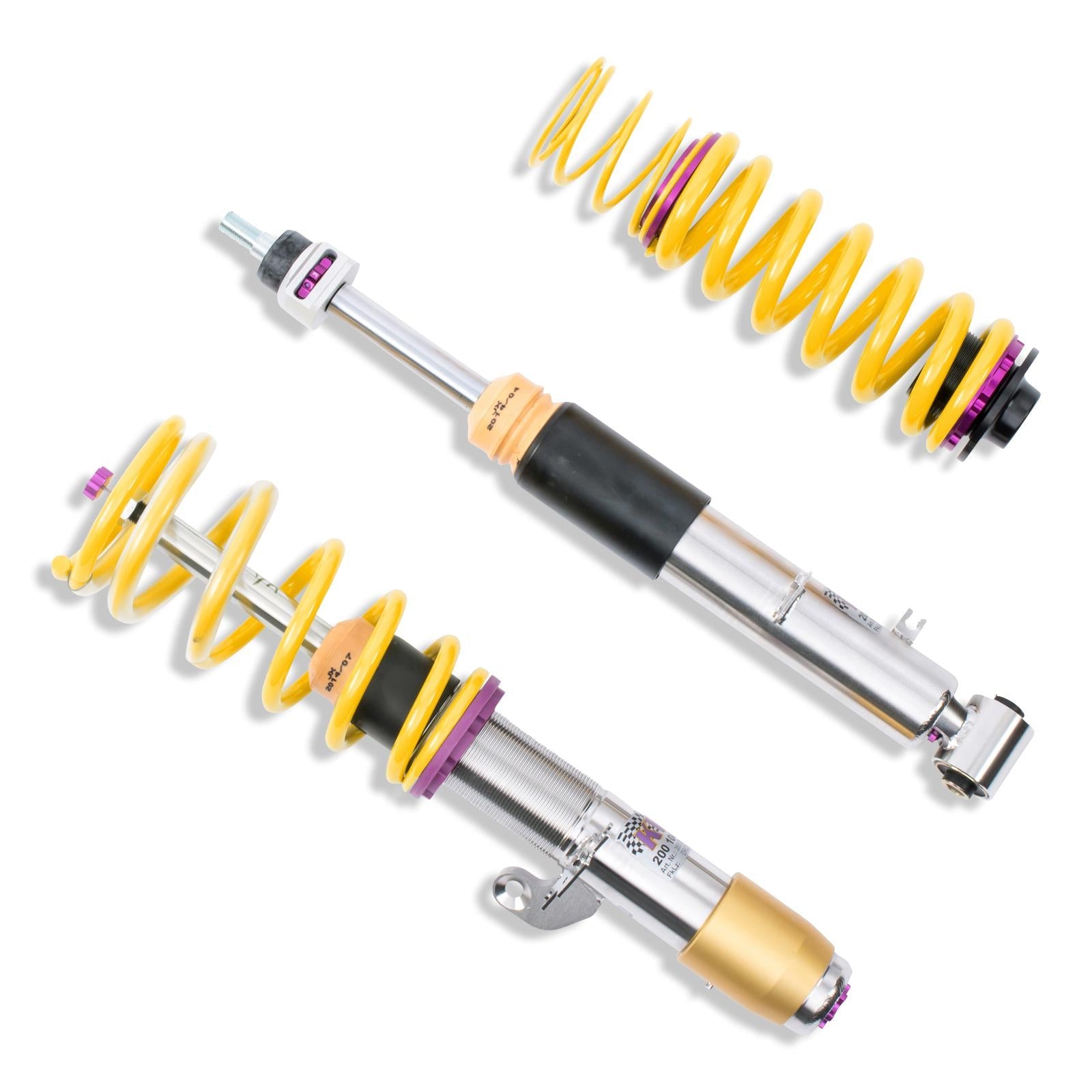 KW V3 Inox Coilover Kit for BMW M3 F80 / M4 F82 (With Adaptive M Suspension, incl. EDC Deactivation)