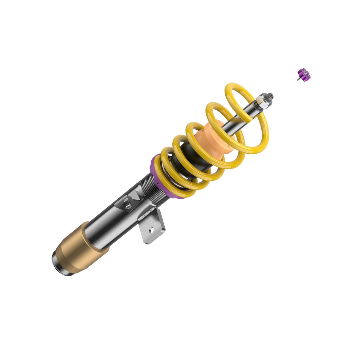 KW V3 Inox Coilover Kit for BMW M2 G87 / M3 G80 / M4 G82 (RWD, incl. EDC Deactivation)