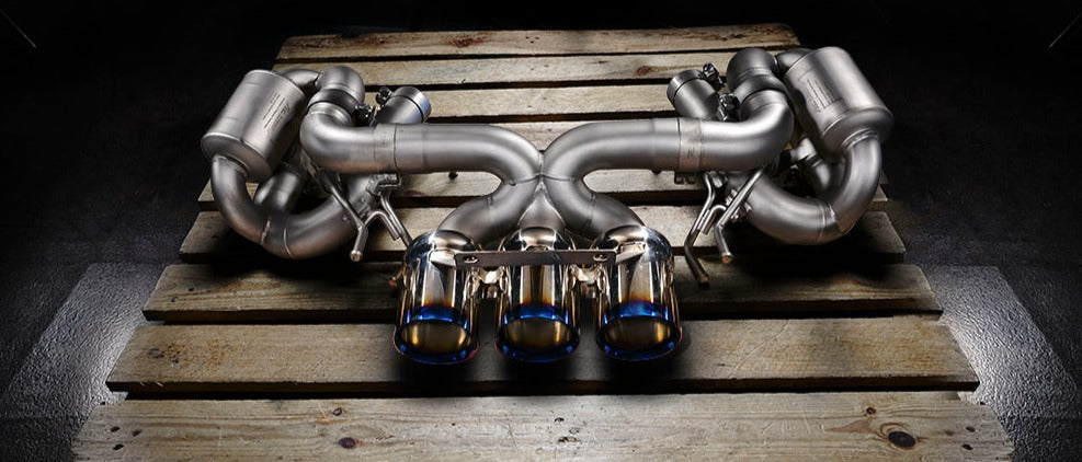Valvetronic Exhaust System for Ferrari 458 Italia / Spider F1 Version Titanium Signature Series 09-15