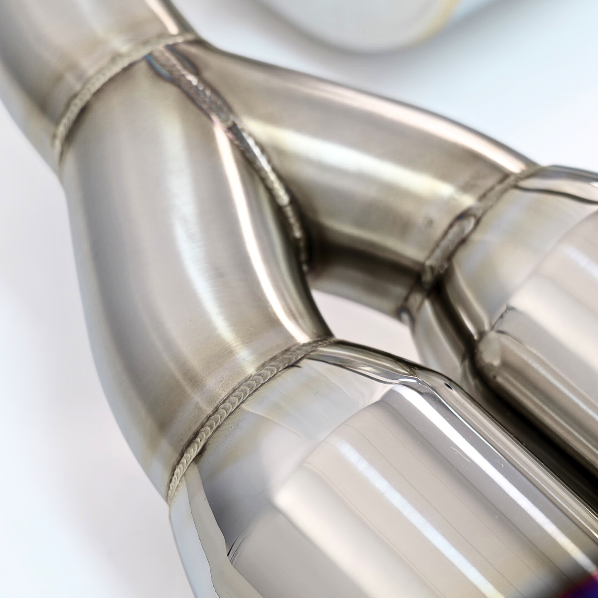 Korsh Stainless Steel Cat Back Exhaust with Titanium Tips for Subaru WRX STI Hatch GR 2008-2014