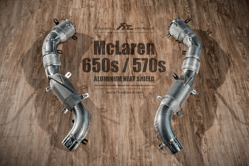Valvetronic Exhaust System for Mclaren 540C / 570S / 570GT 3.8TT V8 15+