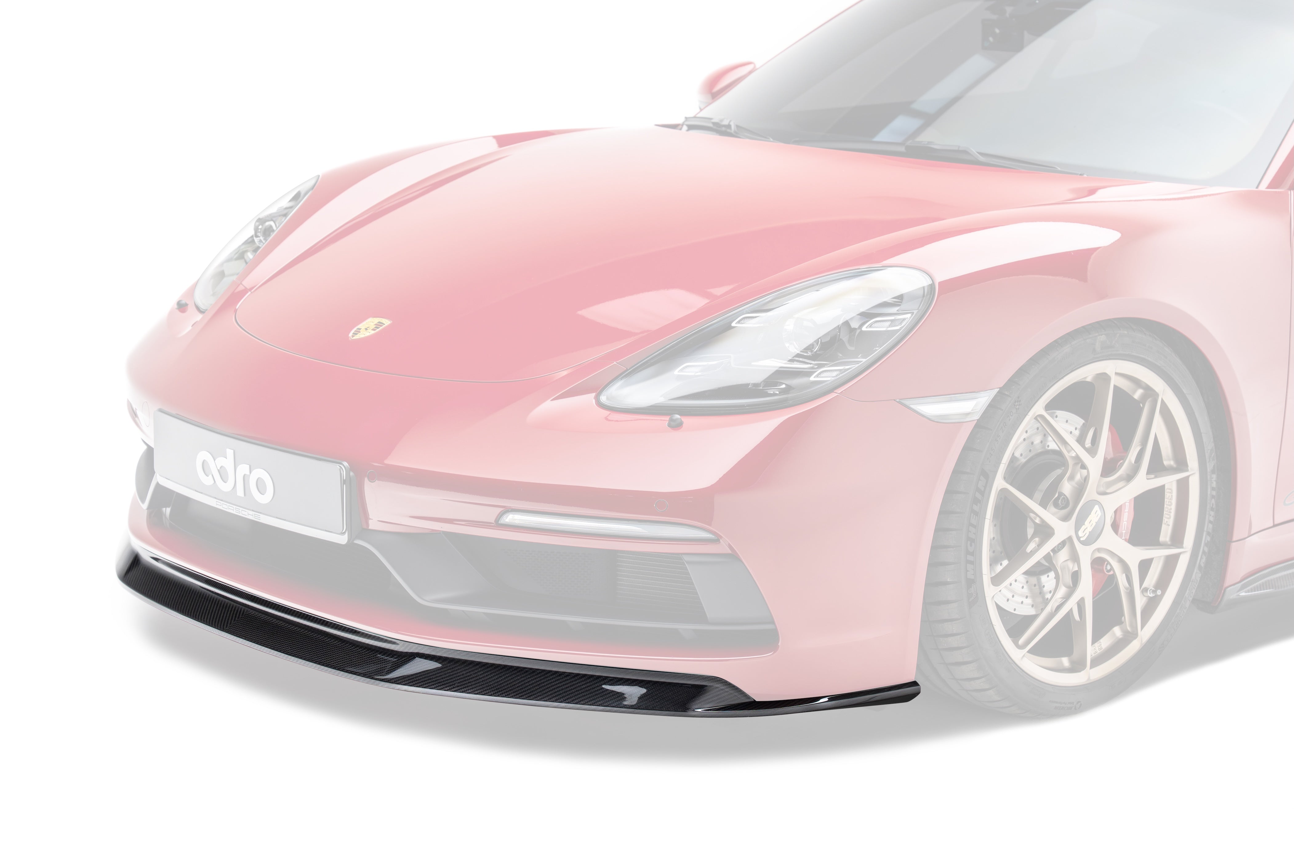 Pre Pregged Carbon Fiber Front Lip for Porsche 718 Cayman/Boxster GTS,GTS 4.0 2017-2025