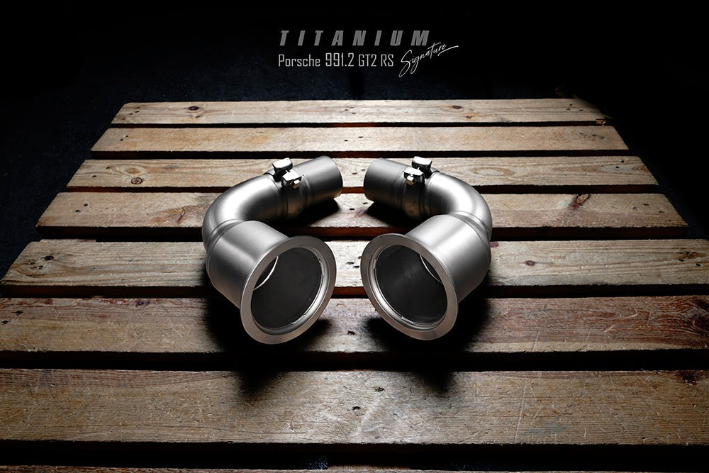 Valvetronic Exhaust System for Porsche 911 GT2 RS 991.2 Titanium Signature Series 17-19