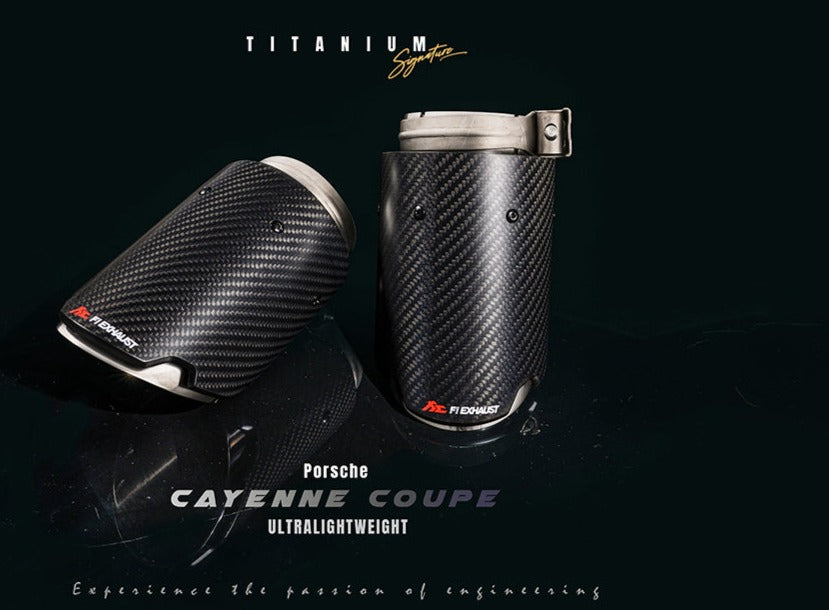 Valvetronic Exhaust System for Porsche Cayenne 9Y0 3.0T Titanium Signature Series Wagon / Coupe 18+