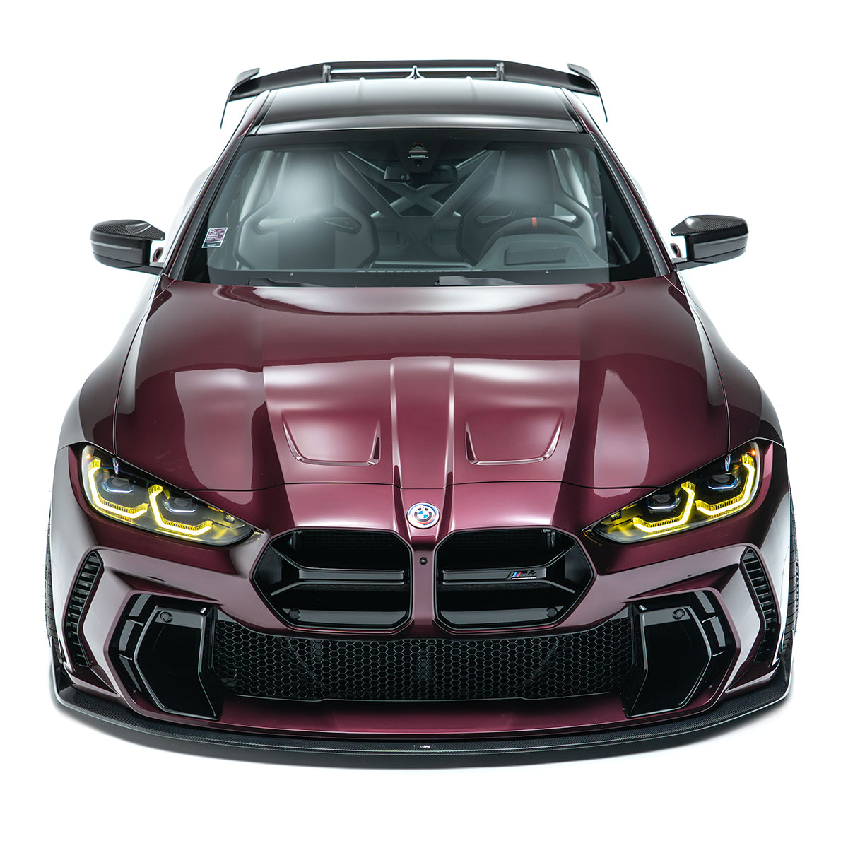 BMW G80 G81 M3 / G82 G83 M4 Dry Carbon Fiber Front Lip for Adro Front Bumper V2 2020+
