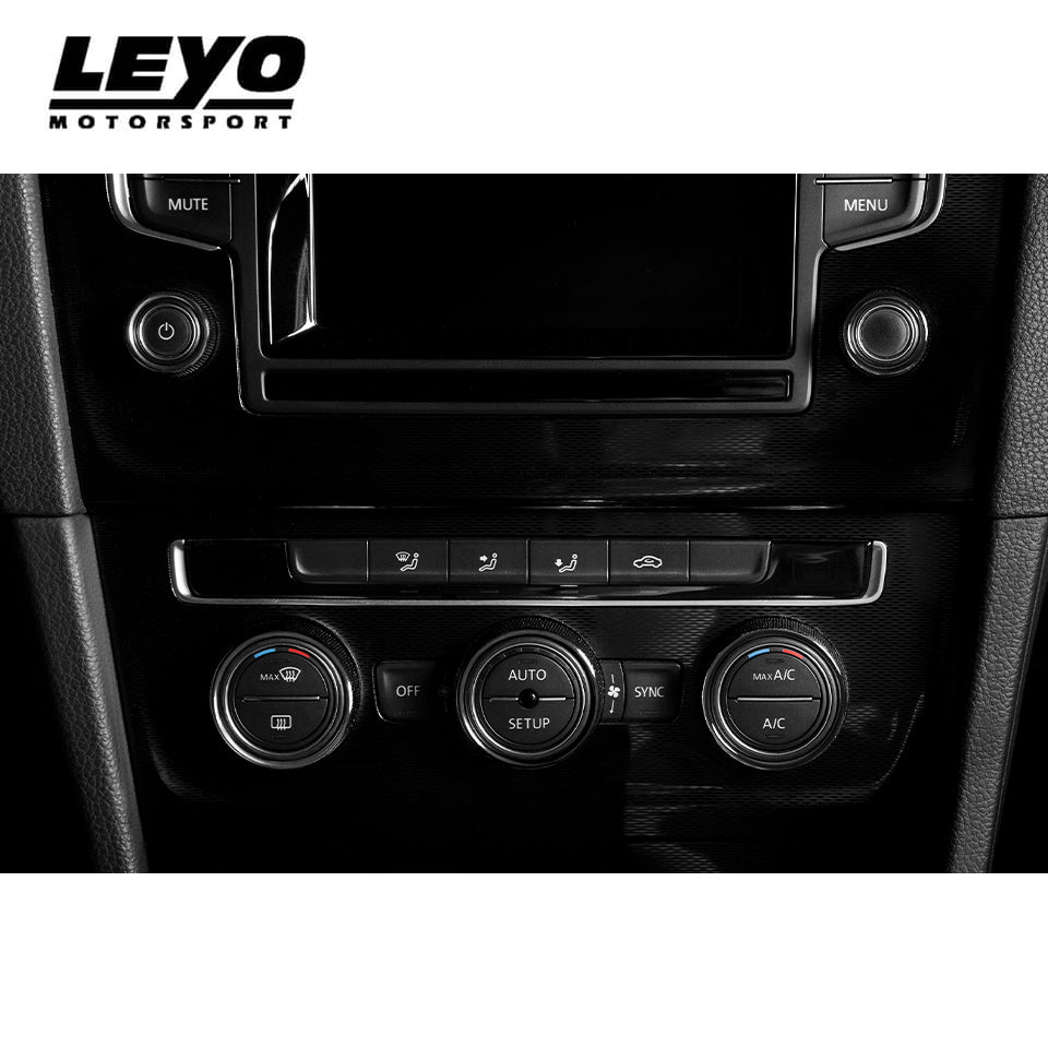 Billet Aluminum Knobs 5PC (Black) - Volkswagen