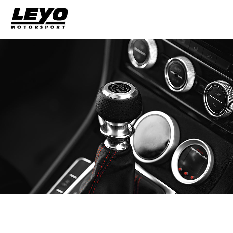 Nappa DSG Shift Knob Silver - Volkswagen Audi Skoda