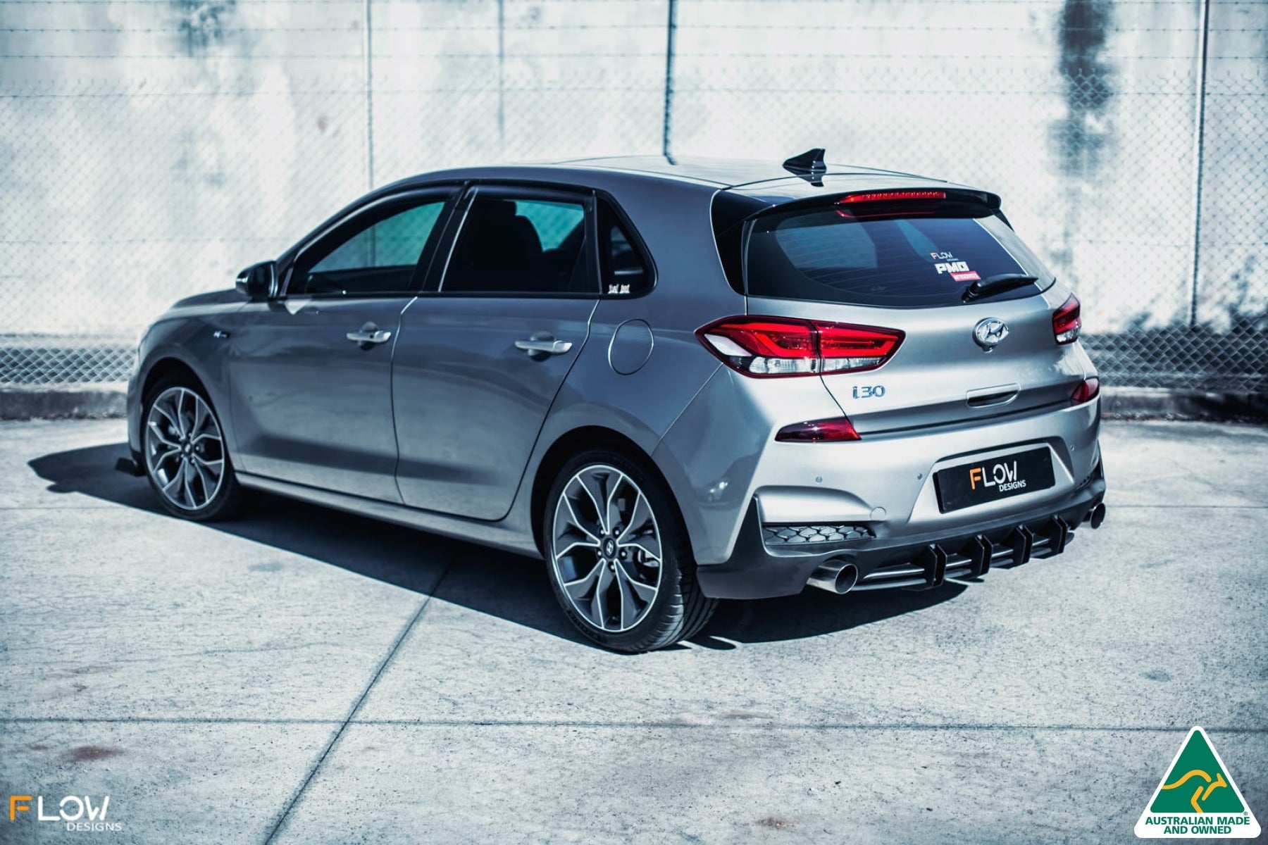 i30 N Line Hatch PD (2018-2023) Rear Spats (Pair)