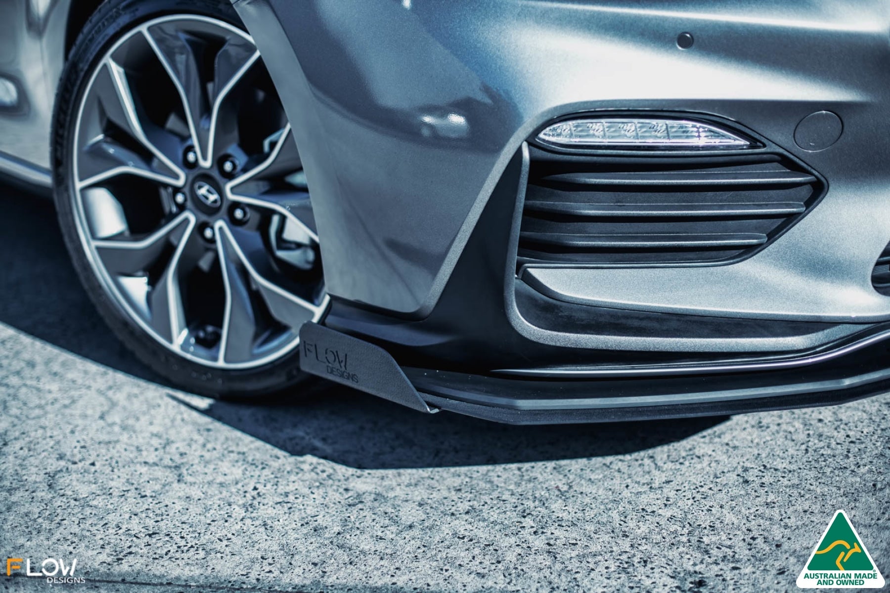 i30 N Line Hatch PD (2018-2023) Front Lip Splitter