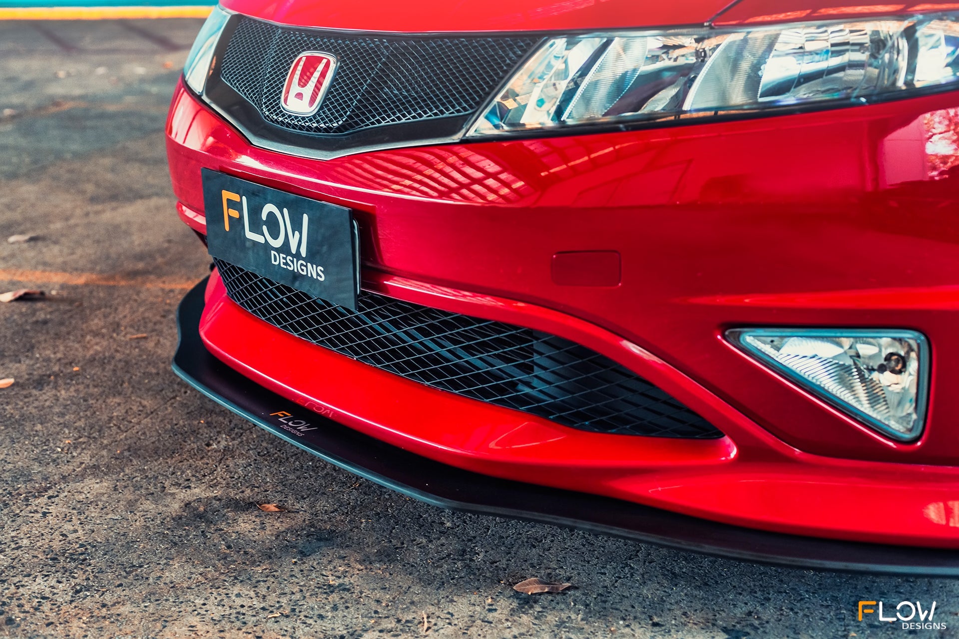 FN2 Civic Type R Front Lip Splitter V3