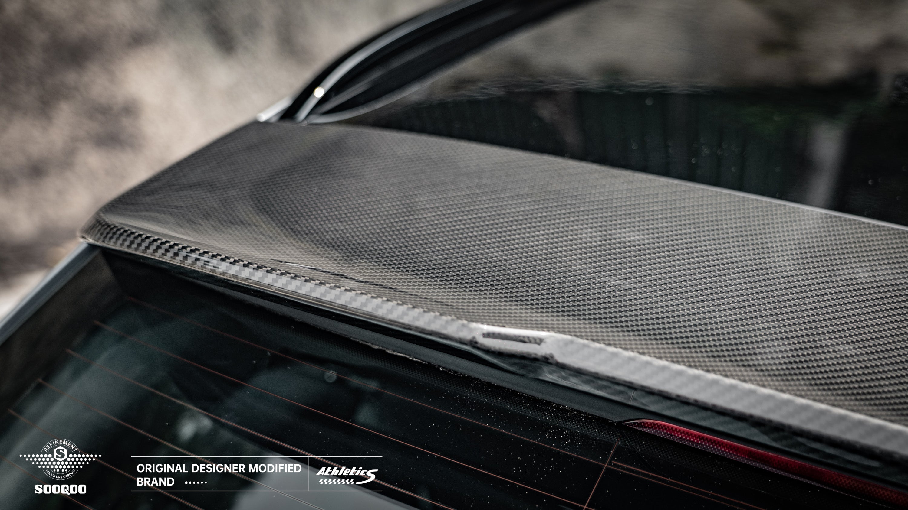 M-Performance Style Pre Pregged Dry Carbon Roof Spoiler for BMW 3 Series G21 / M3 G81 Wagon 2019+