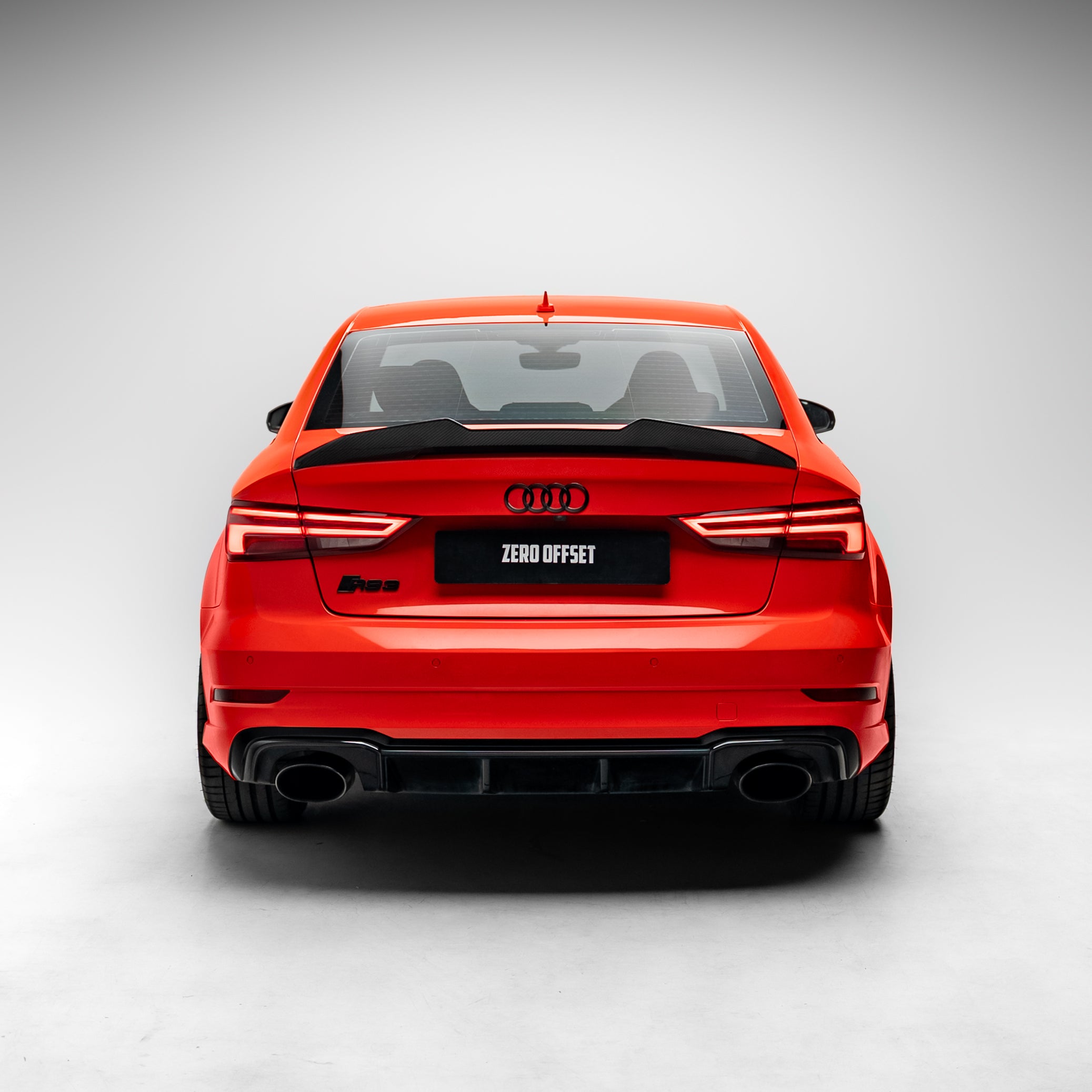 PSM Style Pre Pregged Dry Carbon Fiber Spoiler for Audi A3/S3/RS3 8V Sedan 2013+
