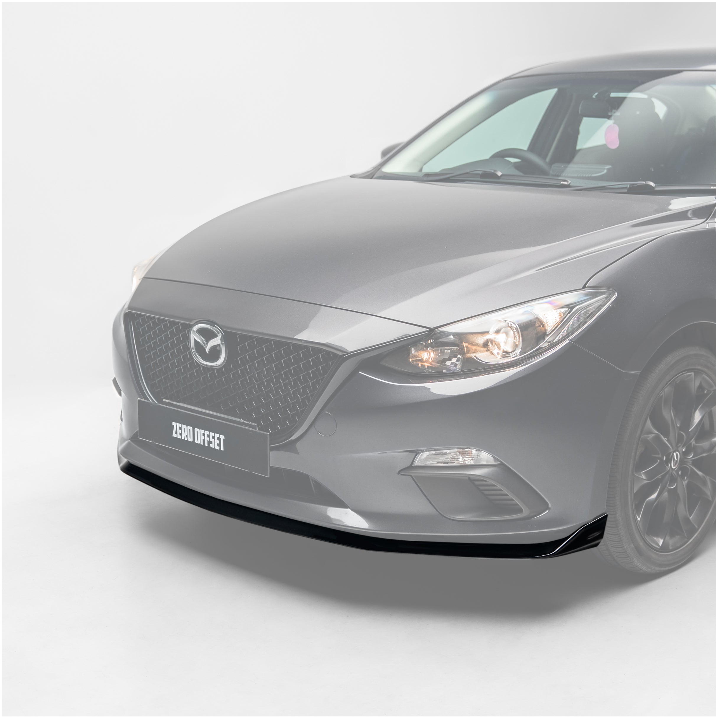 Kuroi Style Front Lip for Mazda 3 BM Sedan/Hatch 2013-2016