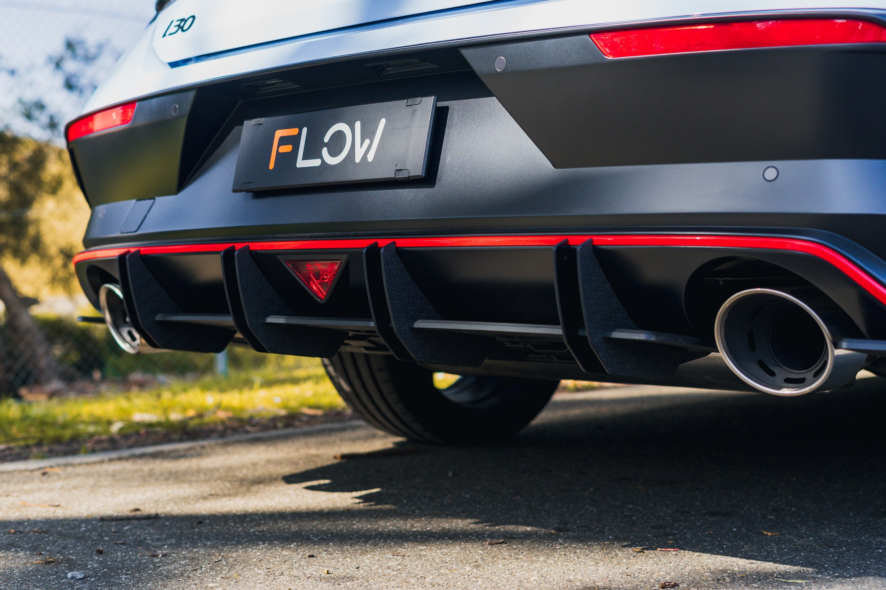 CN7 V2 Elantra N Sedan Facelift V2 - 2024+ Flow-Lock Rear Diffuser
