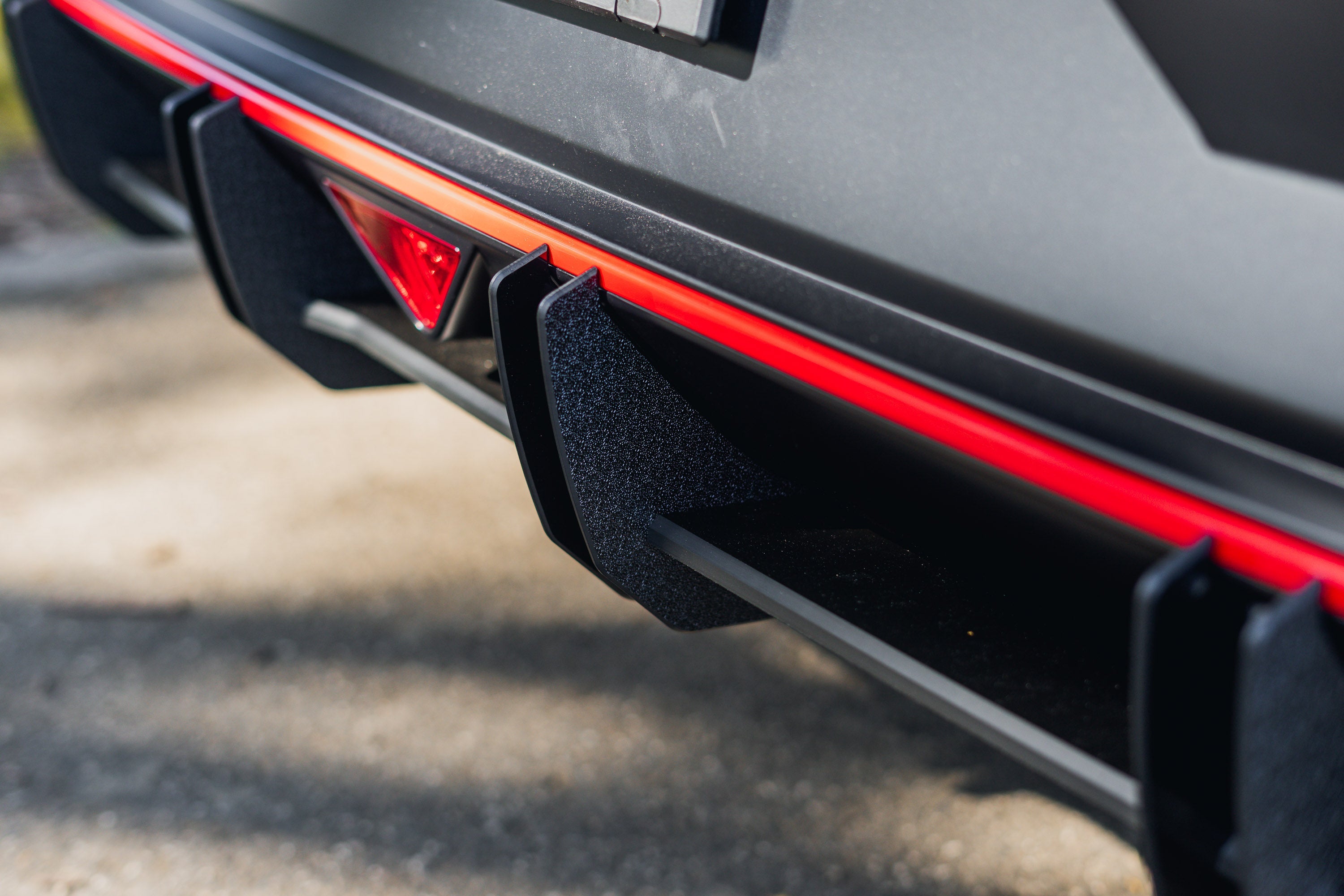 CN7 V2 Elantra N Sedan Facelift V2 - 2024+ Flow-Lock Rear Diffuser