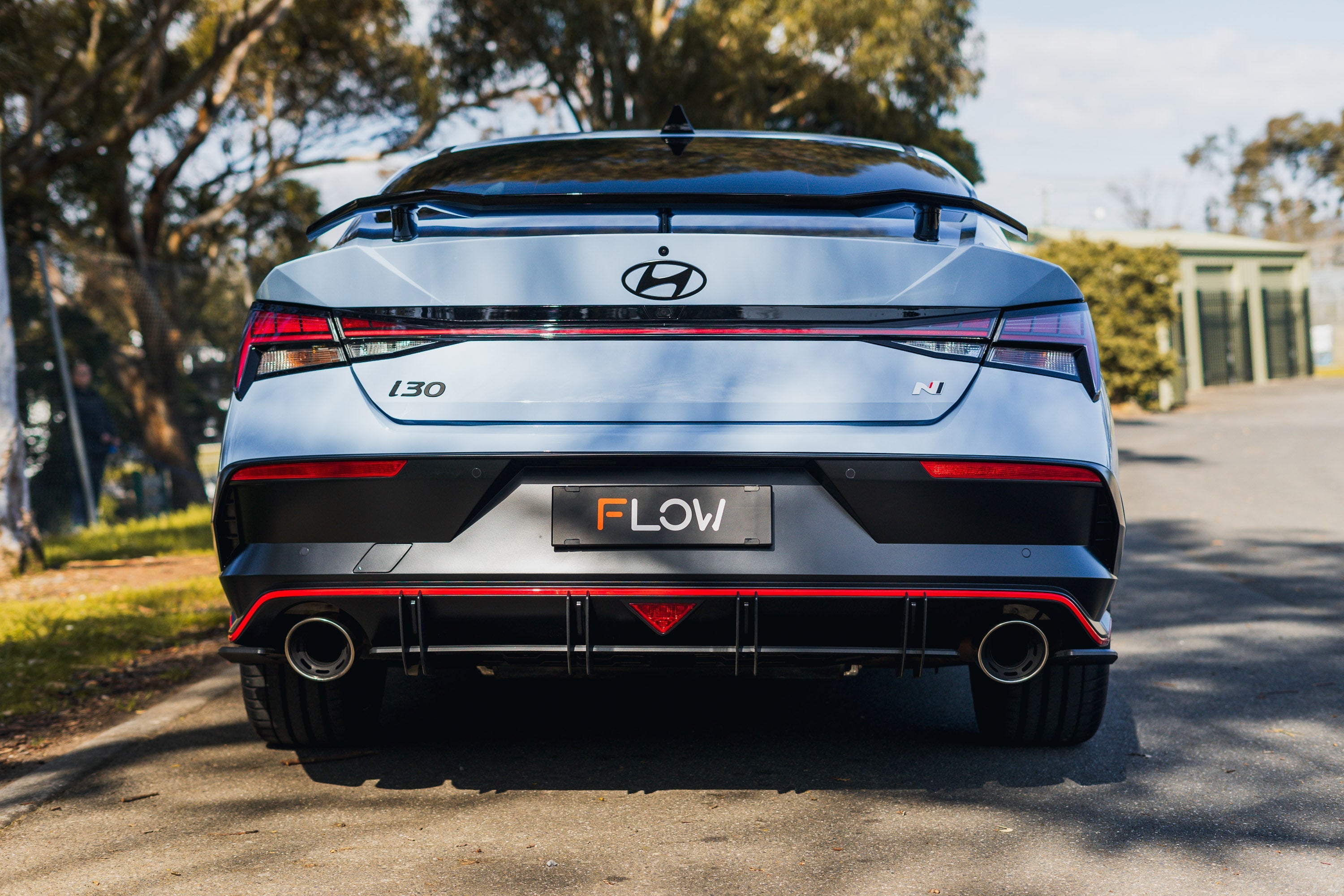 CN7 V2 Elantra N Sedan Facelift V2 - 2024+ Flow-Lock Rear Diffuser