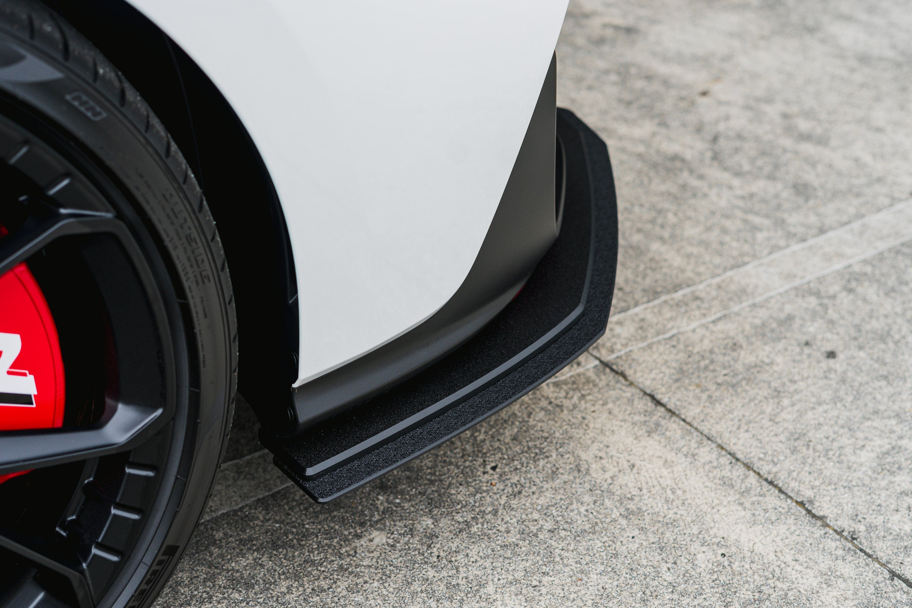 i30N Hatch PDE V6 FL2 2025+ Front Lip Splitter Extensions (Pair)