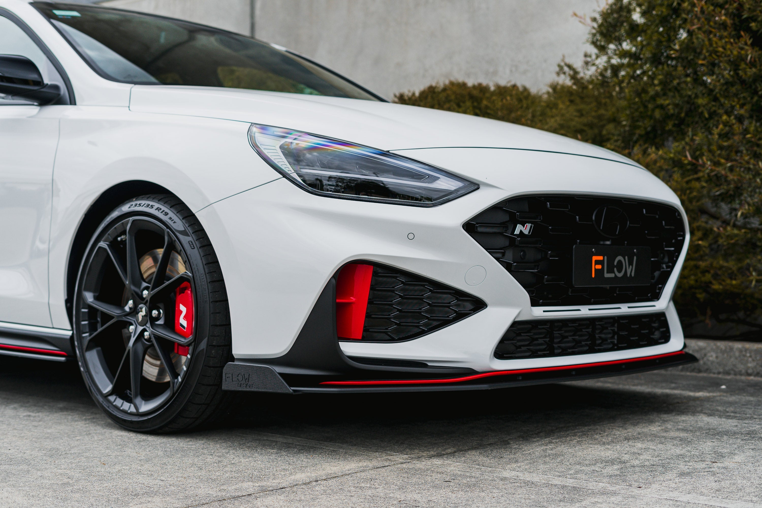 i30N Hatch PDE V6 FL2 2025+ Front Lip Splitter Winglets (Pair)