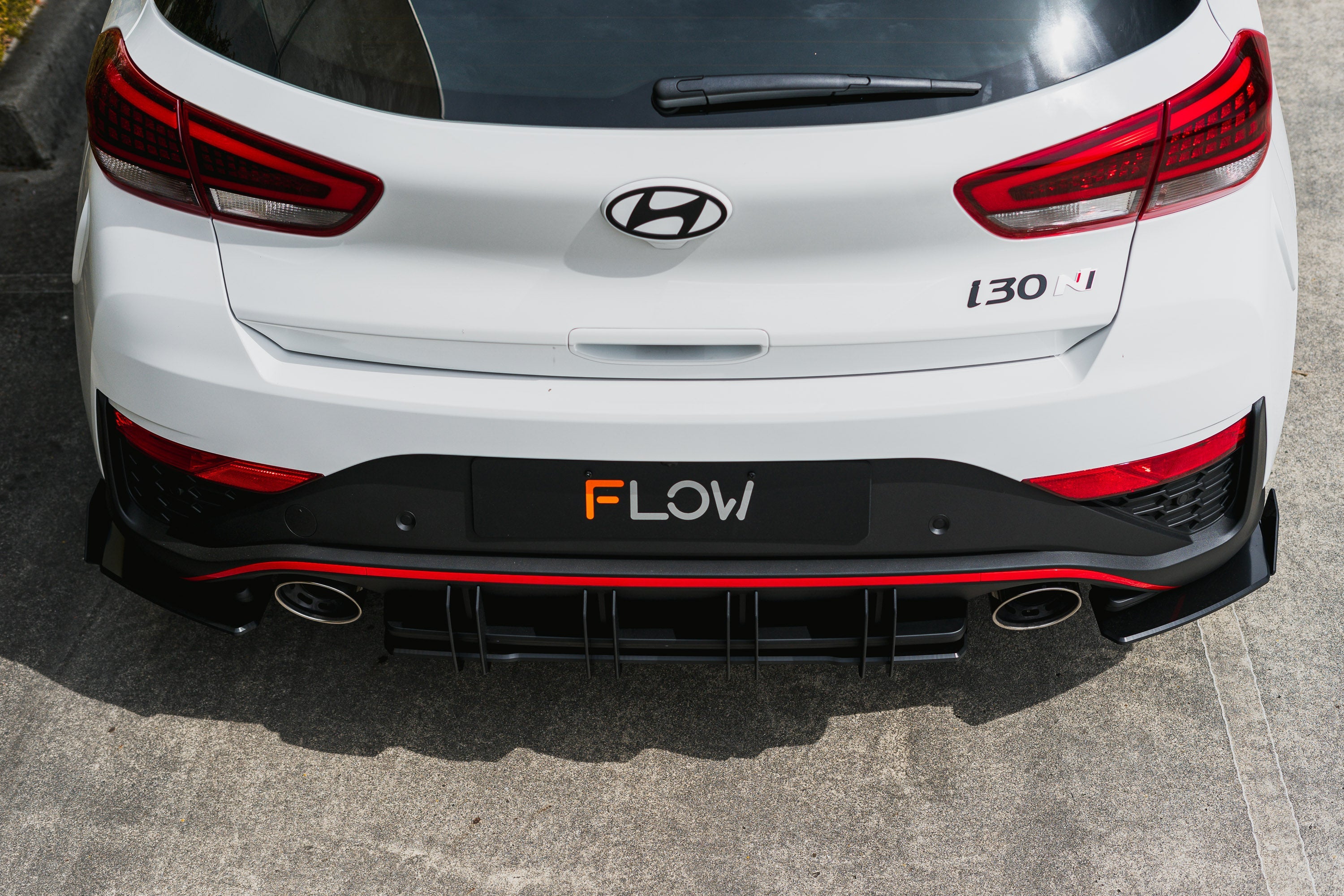 i30N Hatch PDE V6 FL2 2025+ Flow-Lock Rear Diffuser