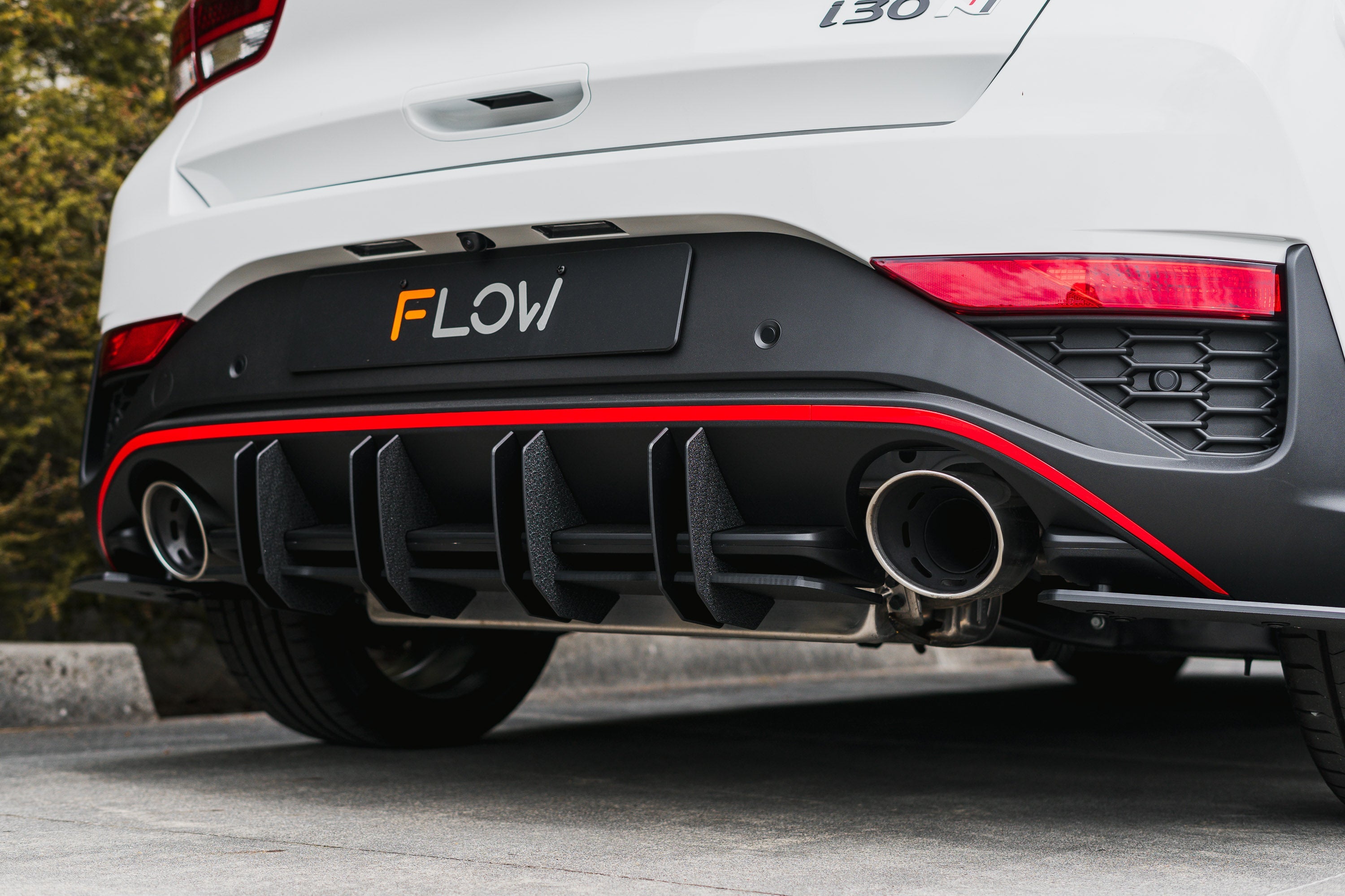 i30N Hatch PDE V6 FL2 2025+ Flow-Lock Rear Diffuser