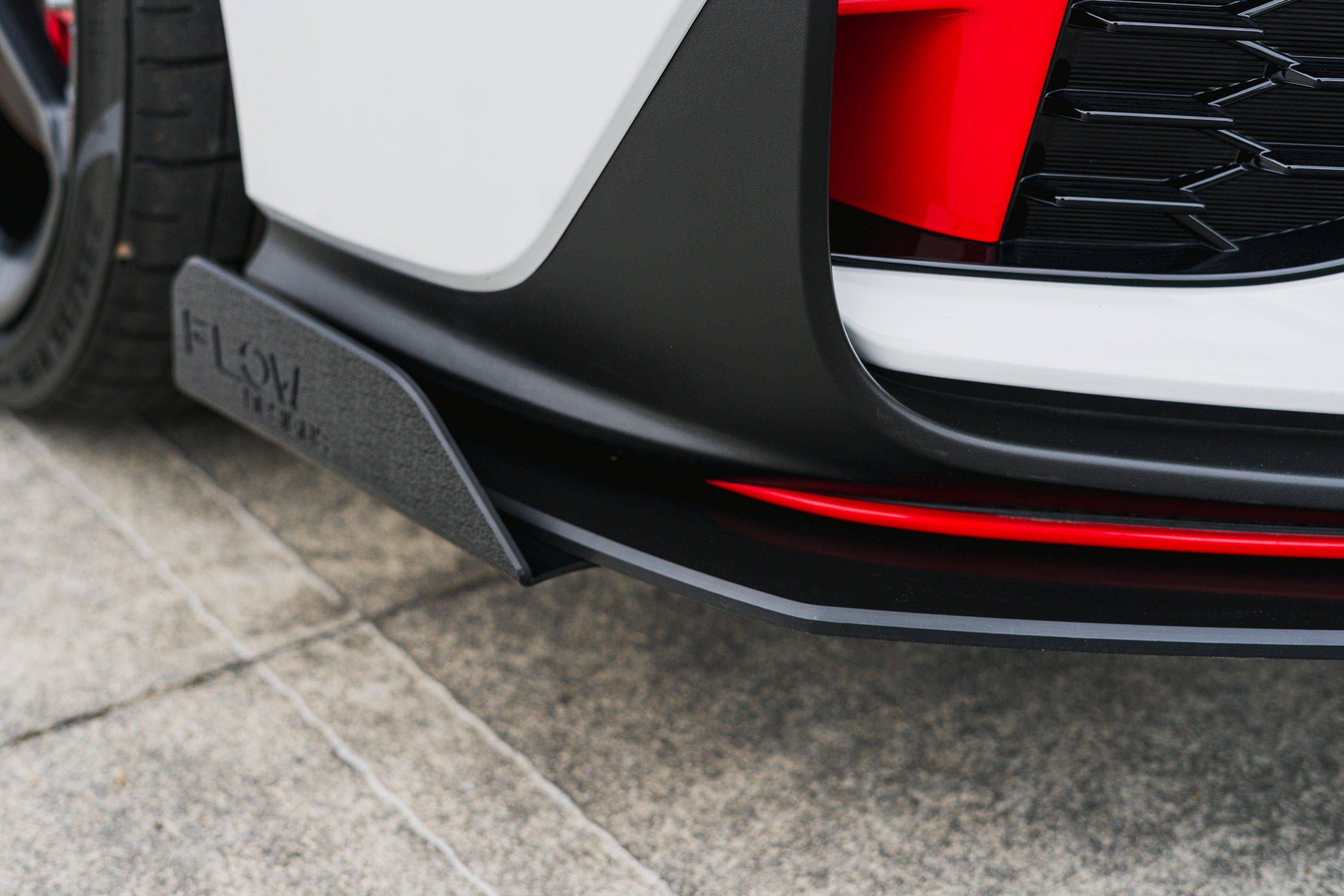 i30N Hatch PDE V6 FL2 2025+ Front Lip Splitter Winglets (Pair)