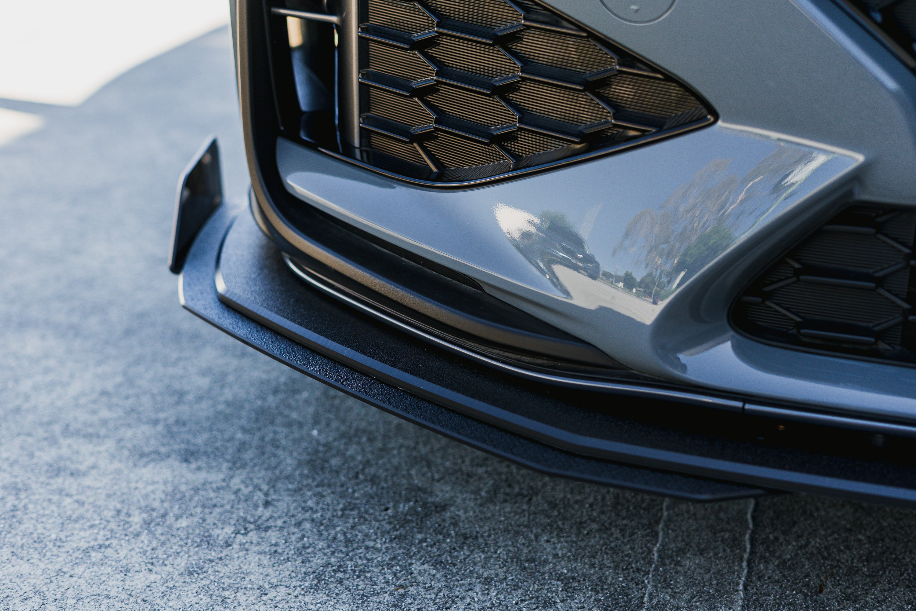 i30N-Line Hatch PDe.V6 FL 2024+ Front Lip Splitter & Reinforcement Brackets