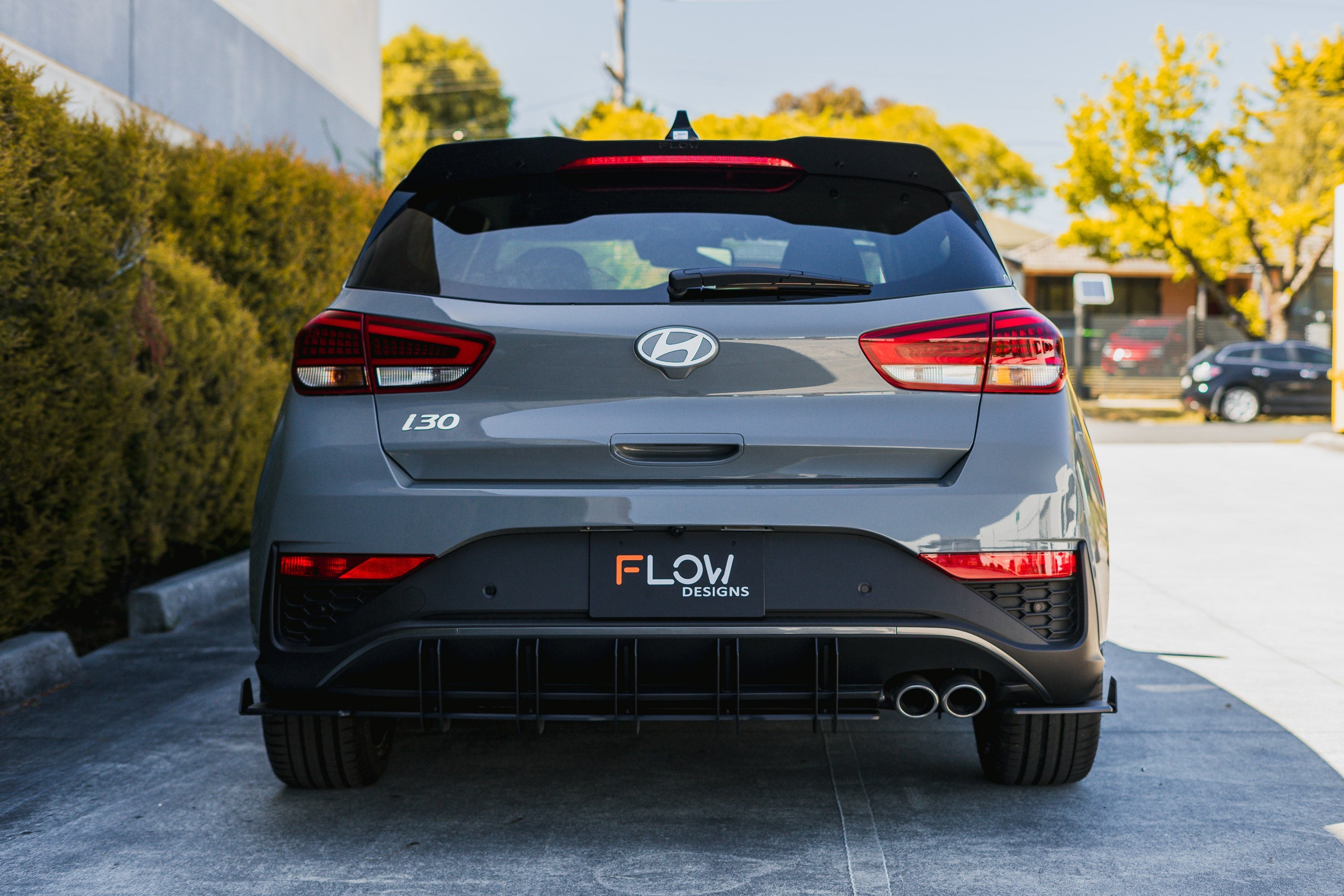 i30N-Line Hatch PDe.V6 FL 2024+ Rear Spoiler Extension