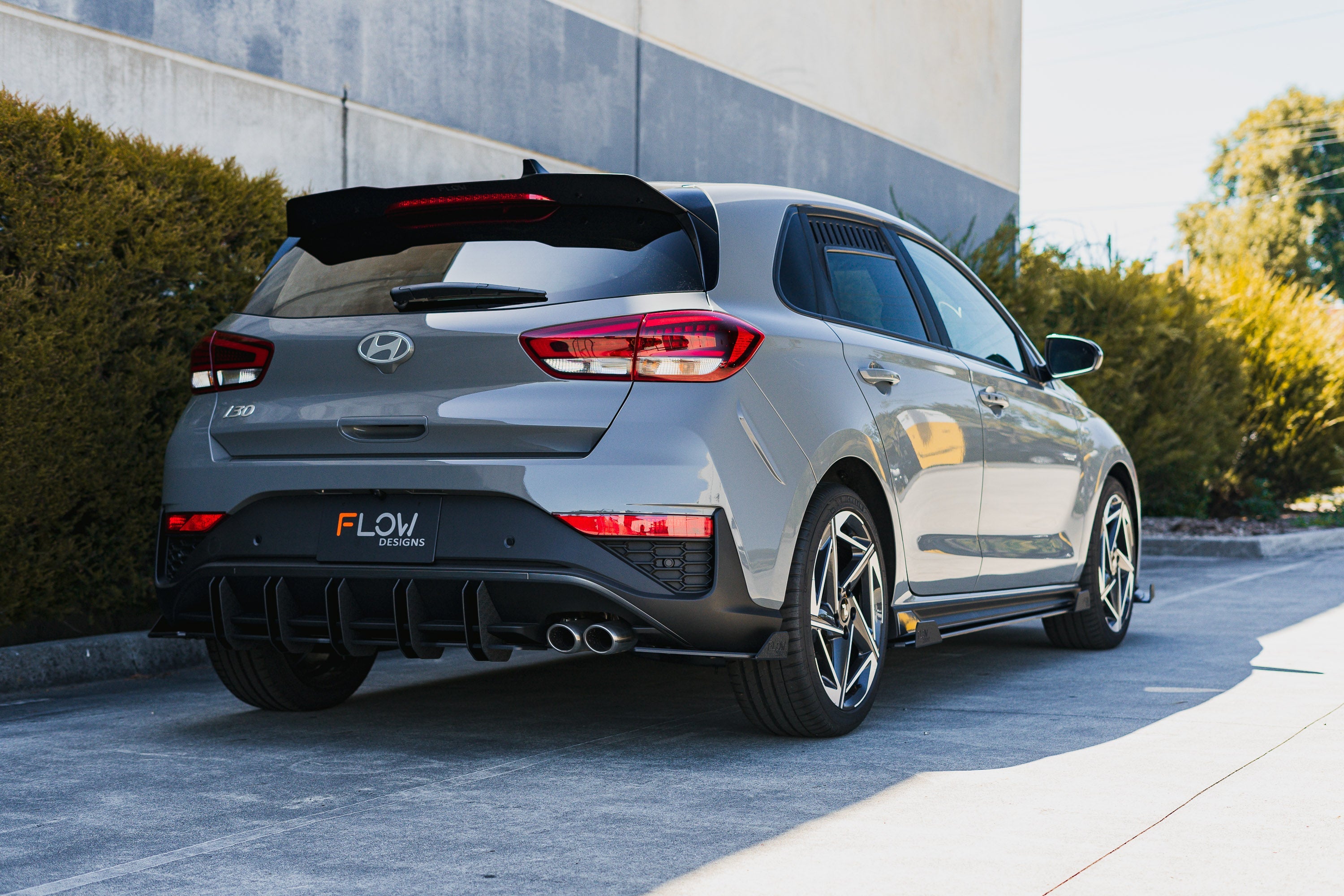 i30N-Line Hatch PDe.V6 FL 2024+ Rear Spoiler Extension