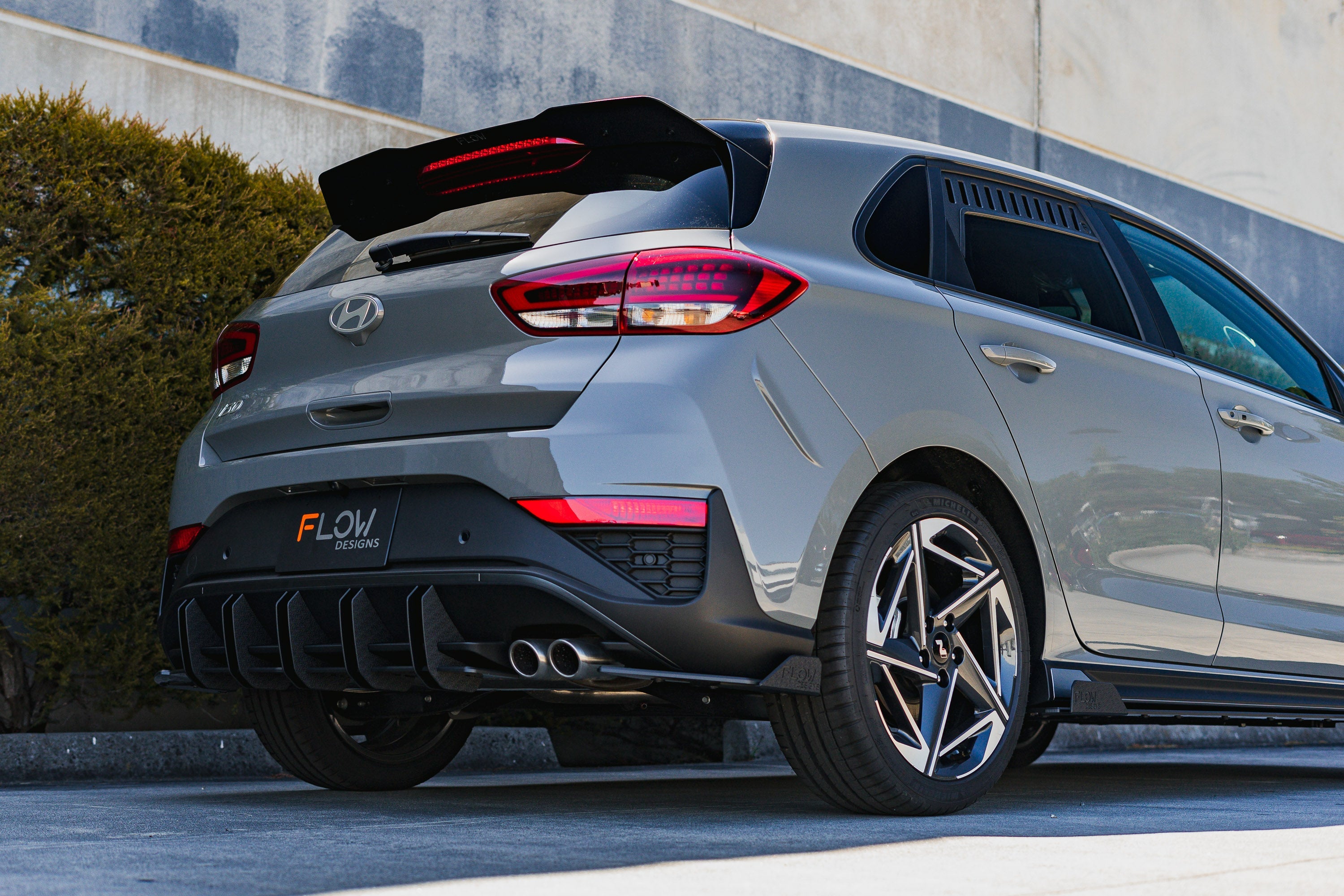 i30N-Line Hatch PDe.V6 FL 2024+ Rear Spoiler Extension