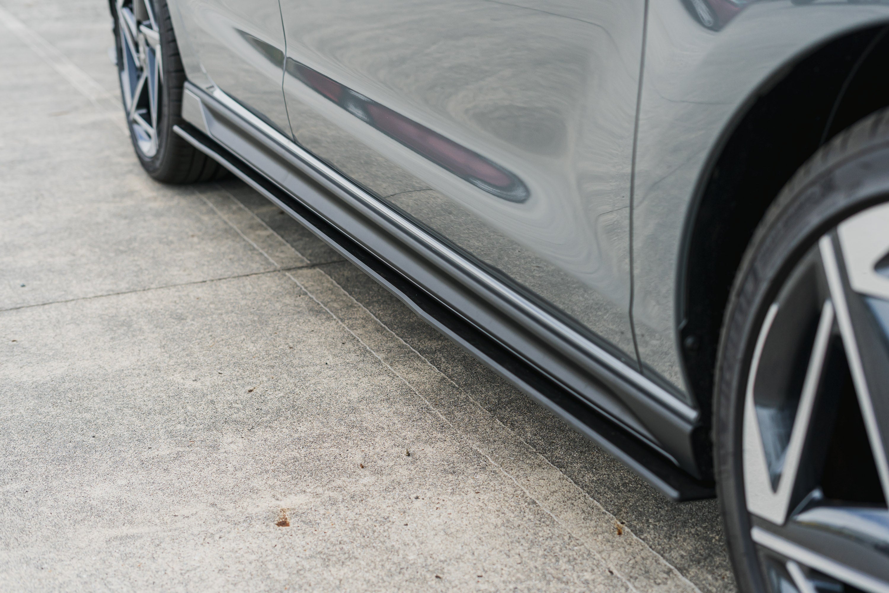 i30N-Line Hatch PDe.V6 FL 2024+ Side Skirt Splitters (Pair)