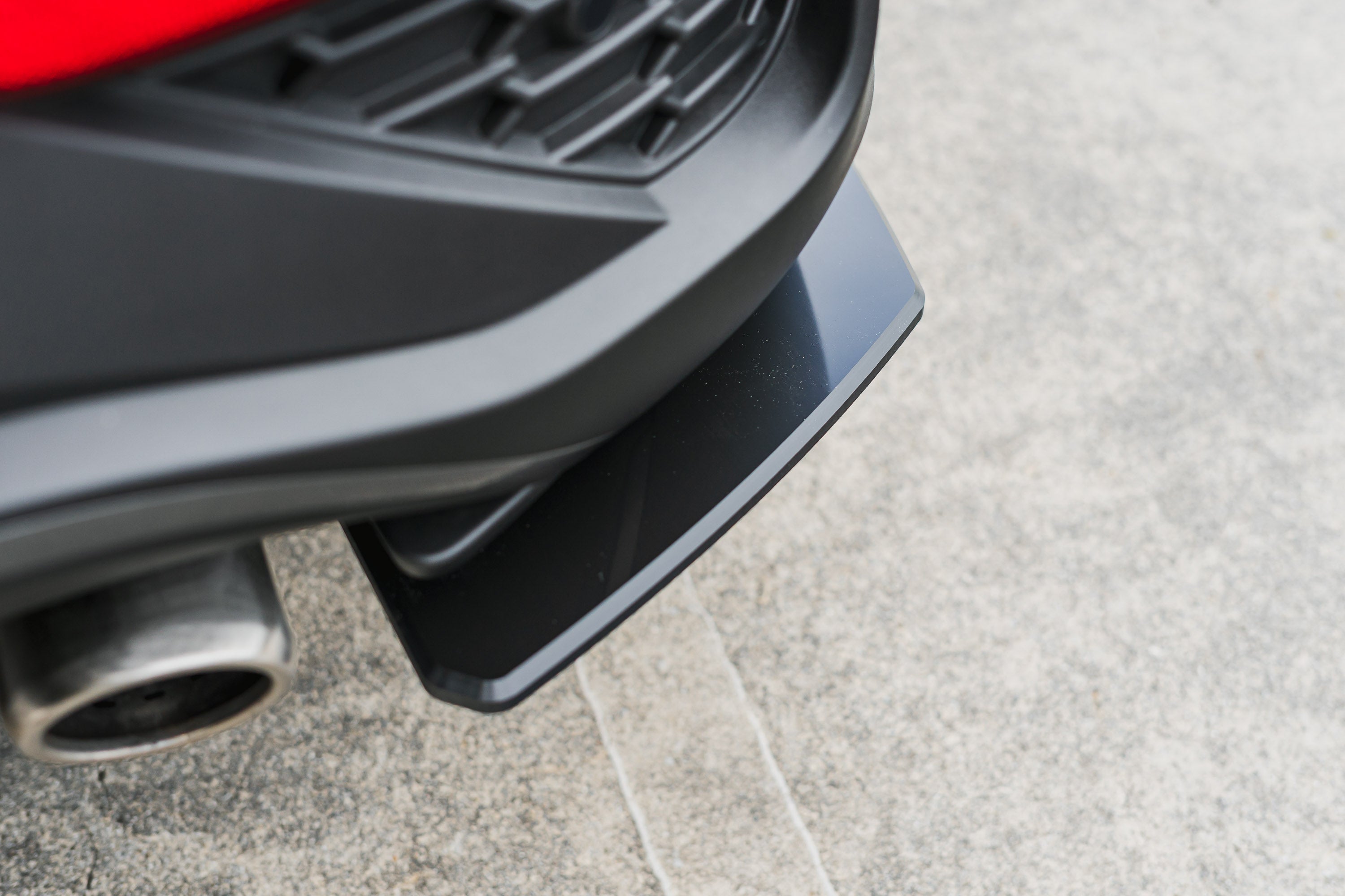 DISCONTINUED SANDED MATTE FINISH - i30N PD FL / i30N PDe V6 FL / N-Line Hatch PDe.V6 FLÂ 2024+ Rear Spats (Pair)