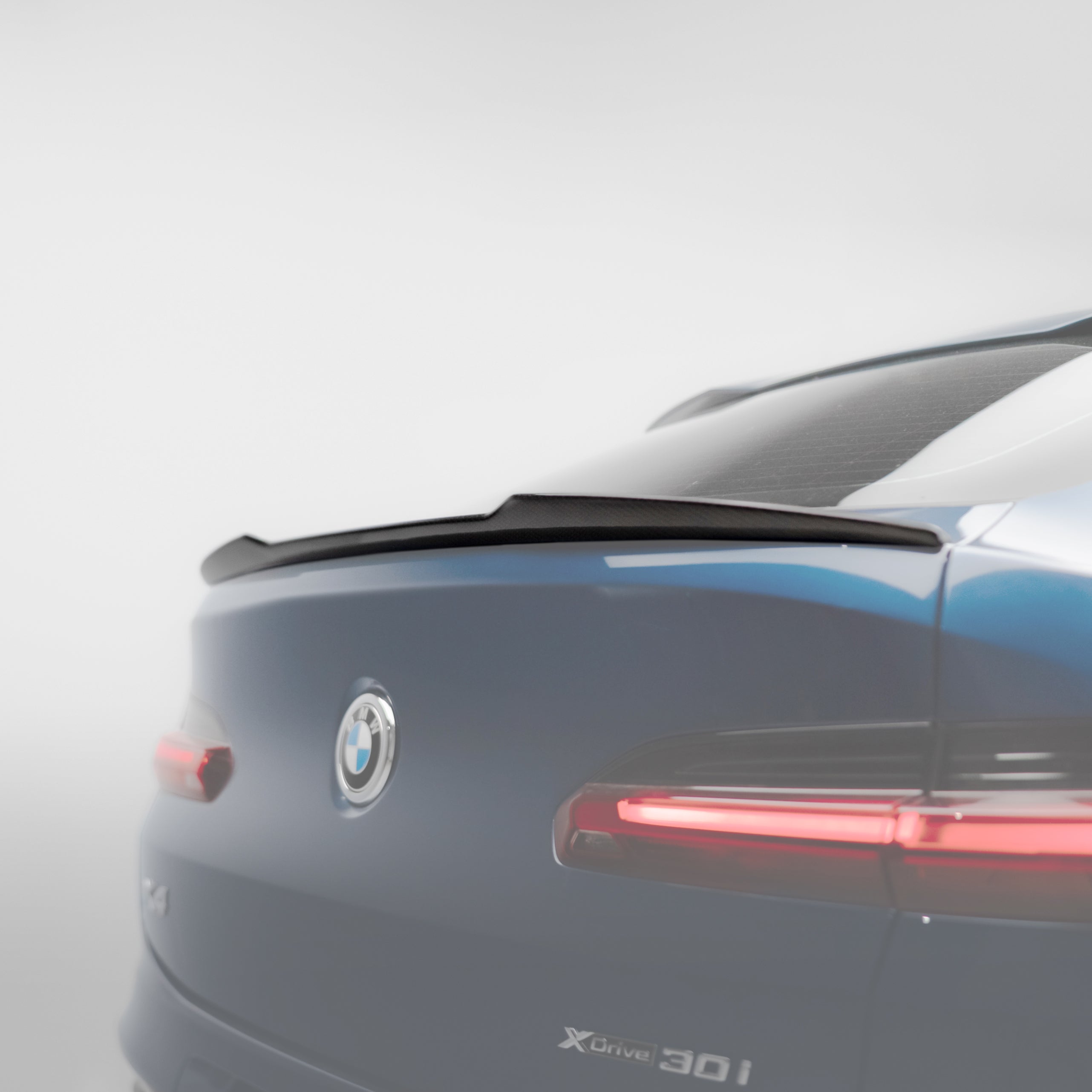 M Performance Style Pre Pregged Dry Carbon Fiber Spoiler for BMW X4 G02 / X4M F98 2019+