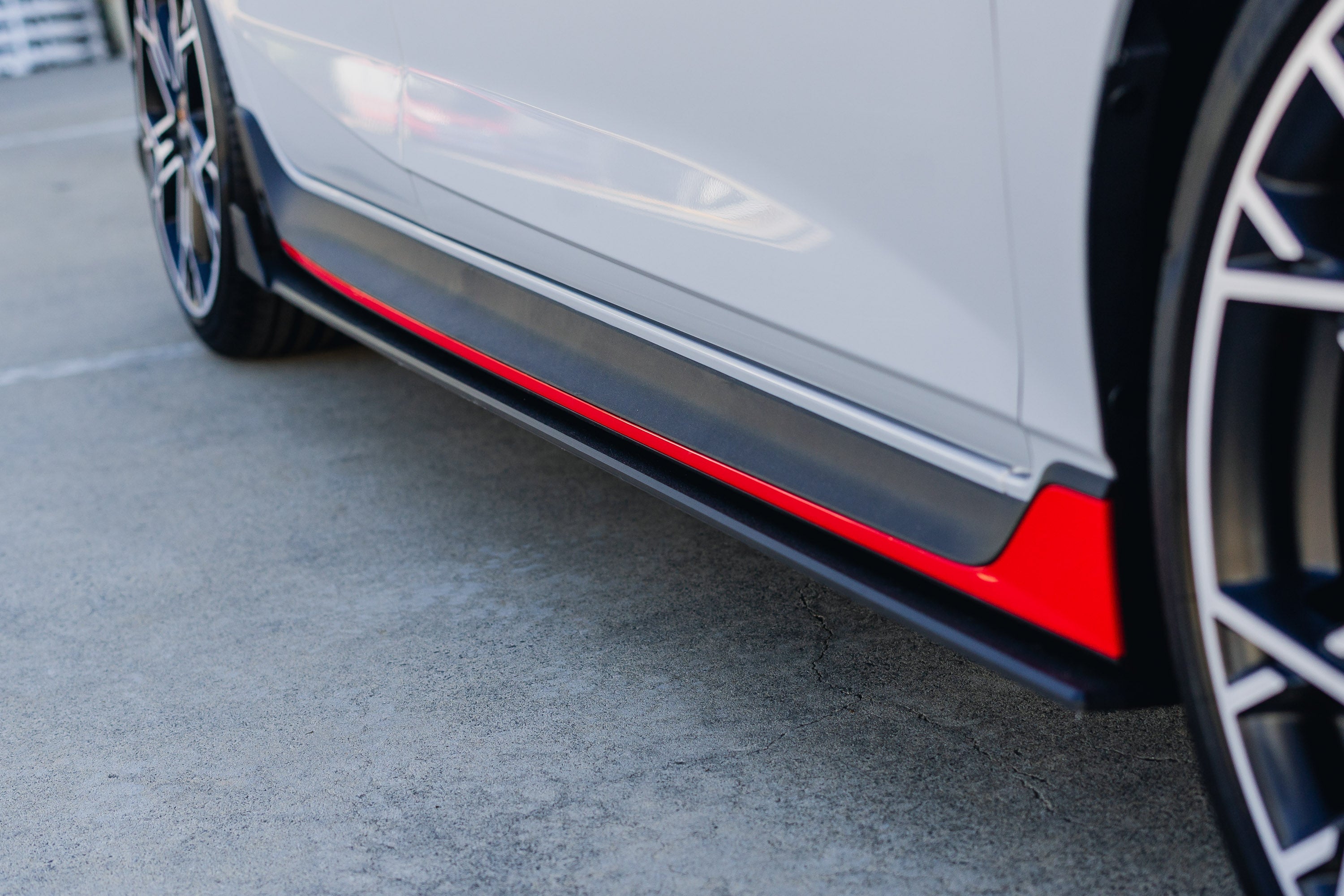 i20 N BC3 Facelift - Side Skirt Splitter Winglets (Pair)
