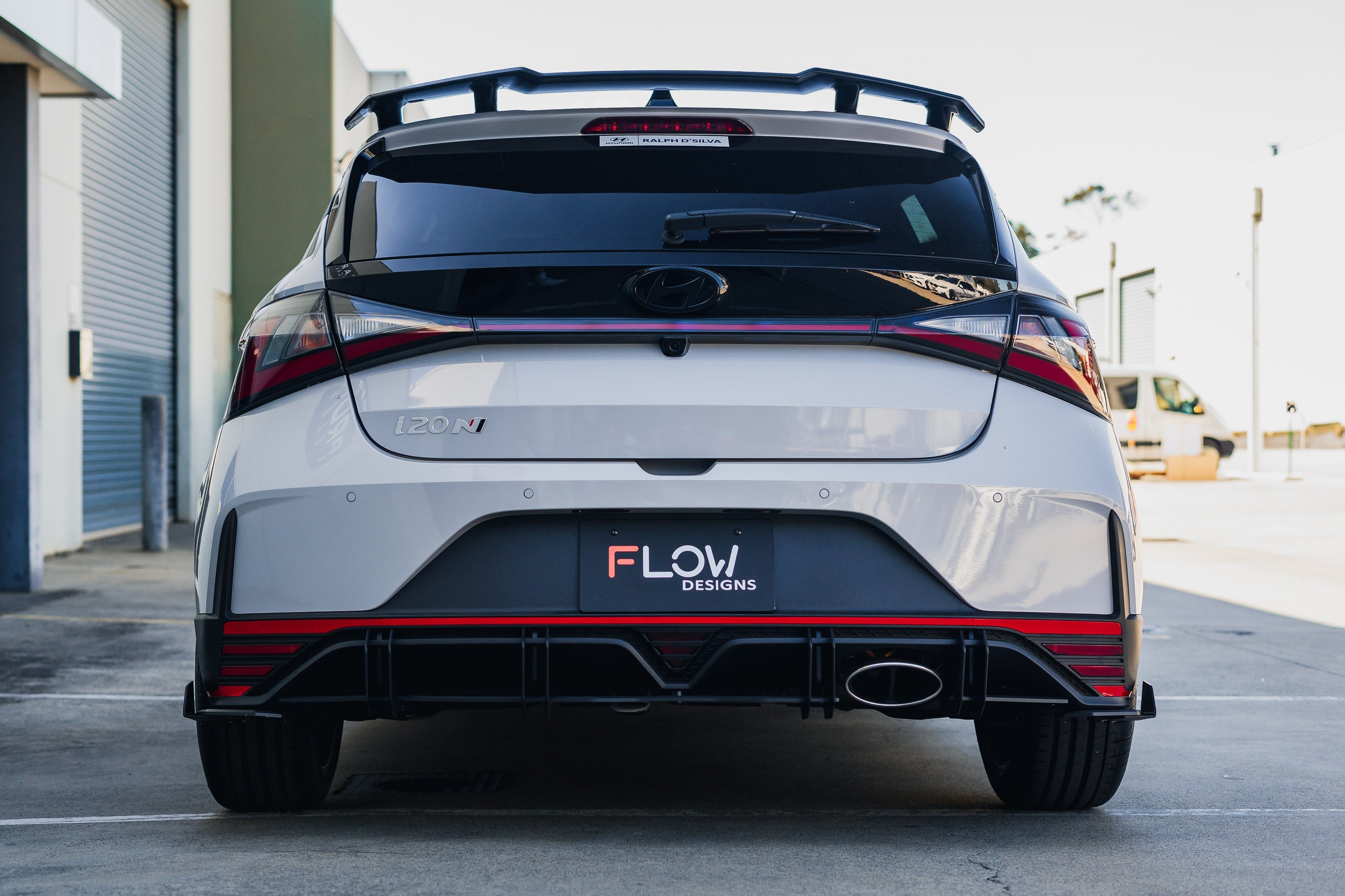DEMO STOCK - i20 N BC3 Facelift - Rear Spats (Pair) - GLOSS BLACK