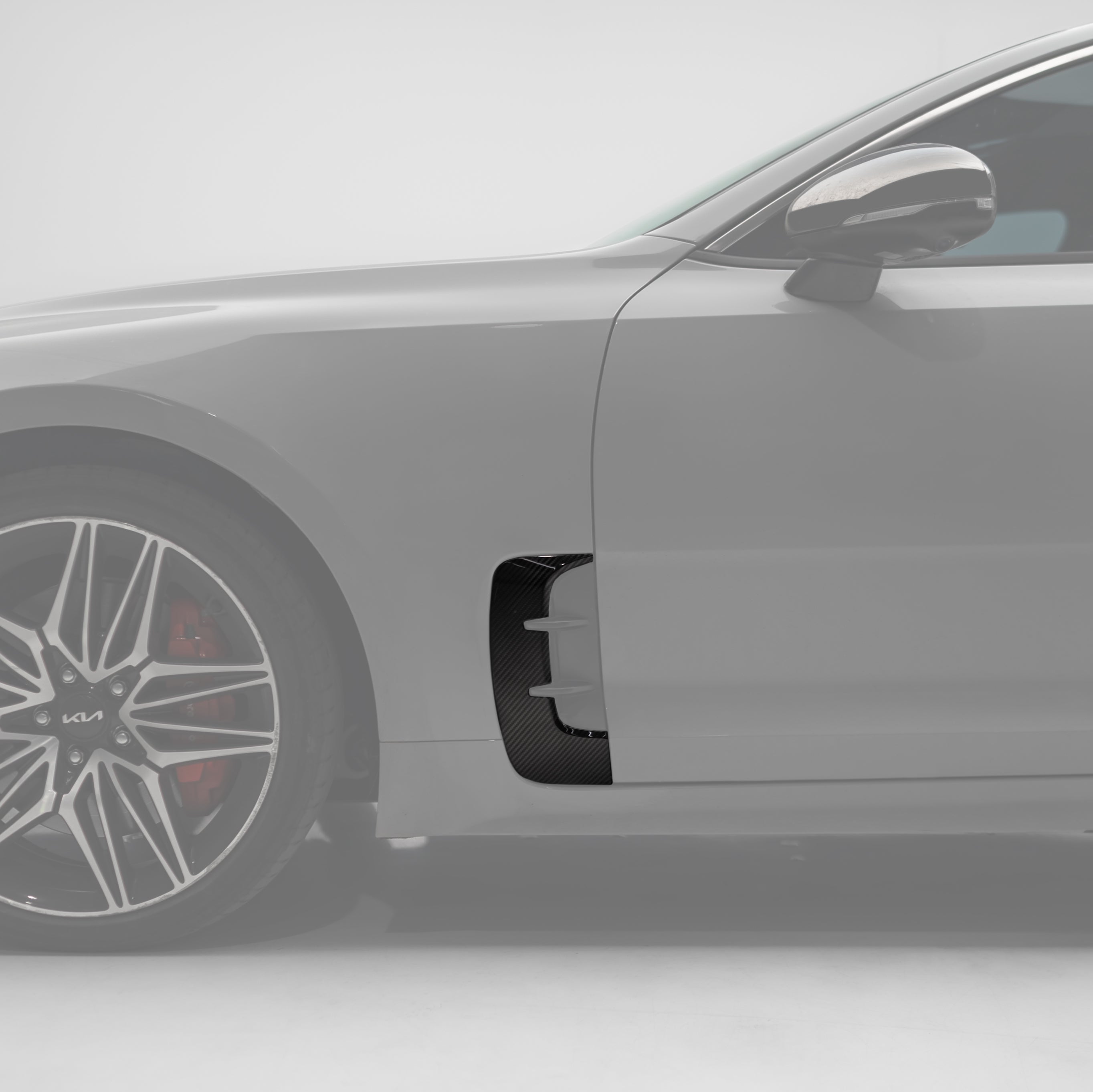 MP Speed Style Dry Carbon Fender Vents for KIA Stinger CK 2017+