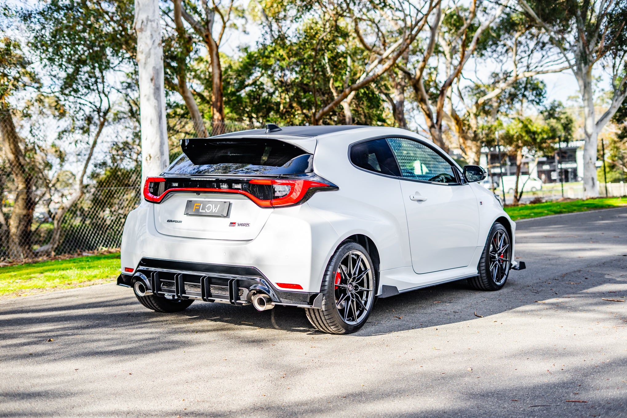 Toyota Yaris GR Gen2 2025 Rear Spoiler Extensions
